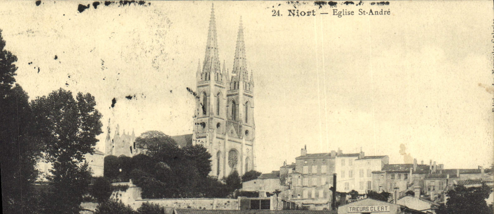 CPA Niort Eglise St Andre 