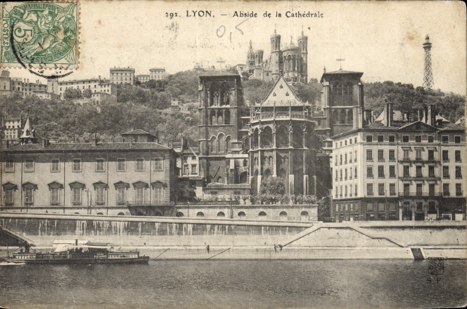 CPA Lyon Abside de la Cathedrale 