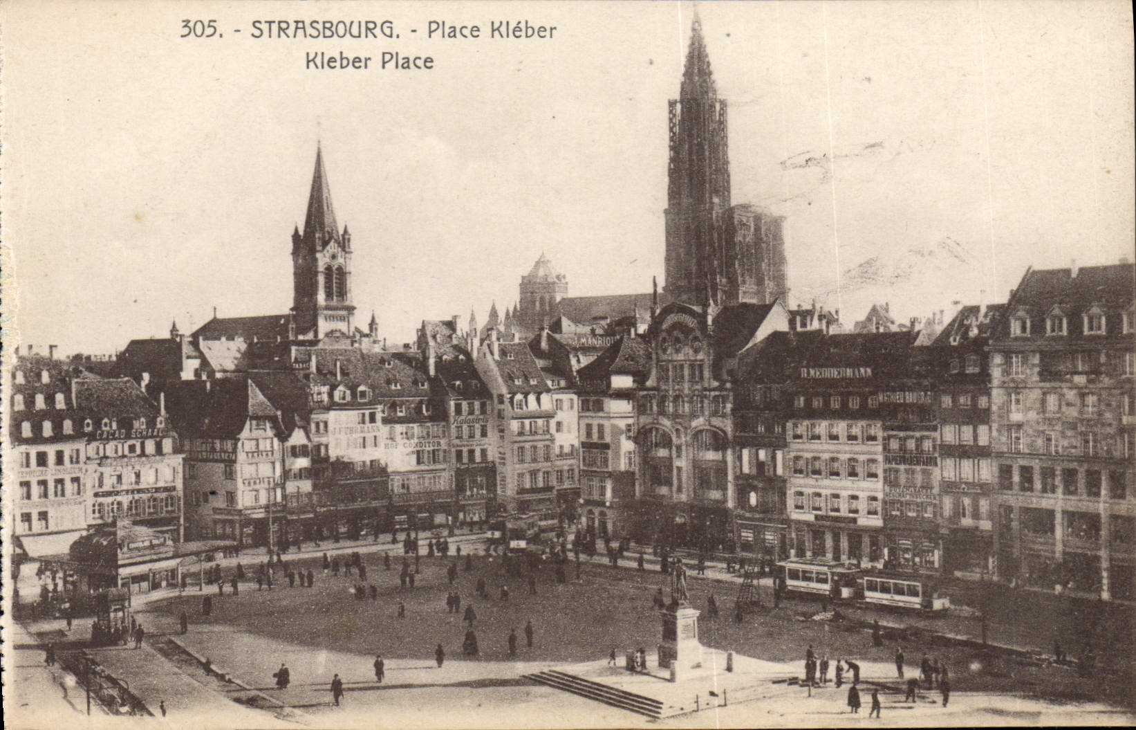 CPA Strasbourg Place Kleber Kleber Place 