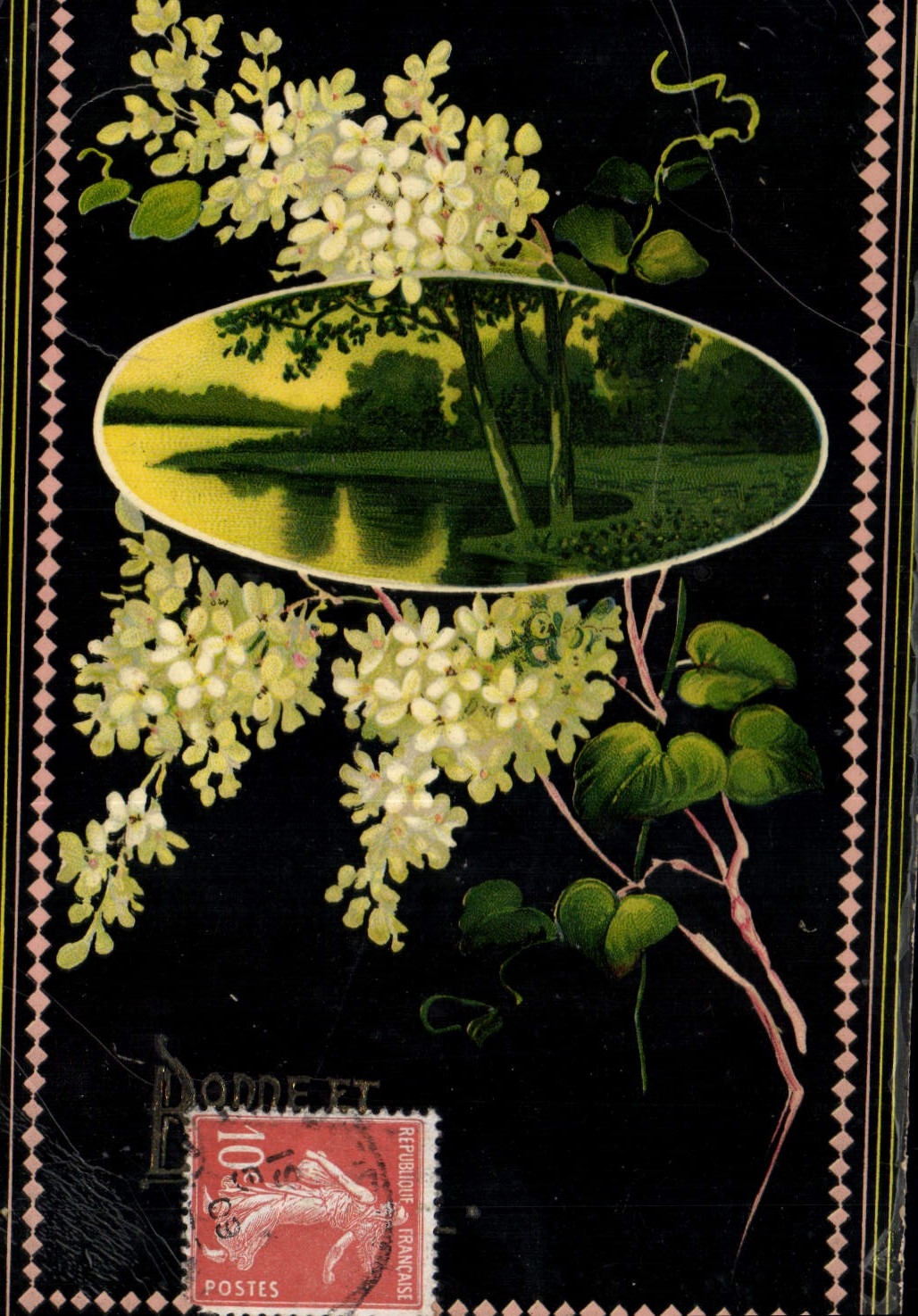 CPA Fantaisie Fleurs 