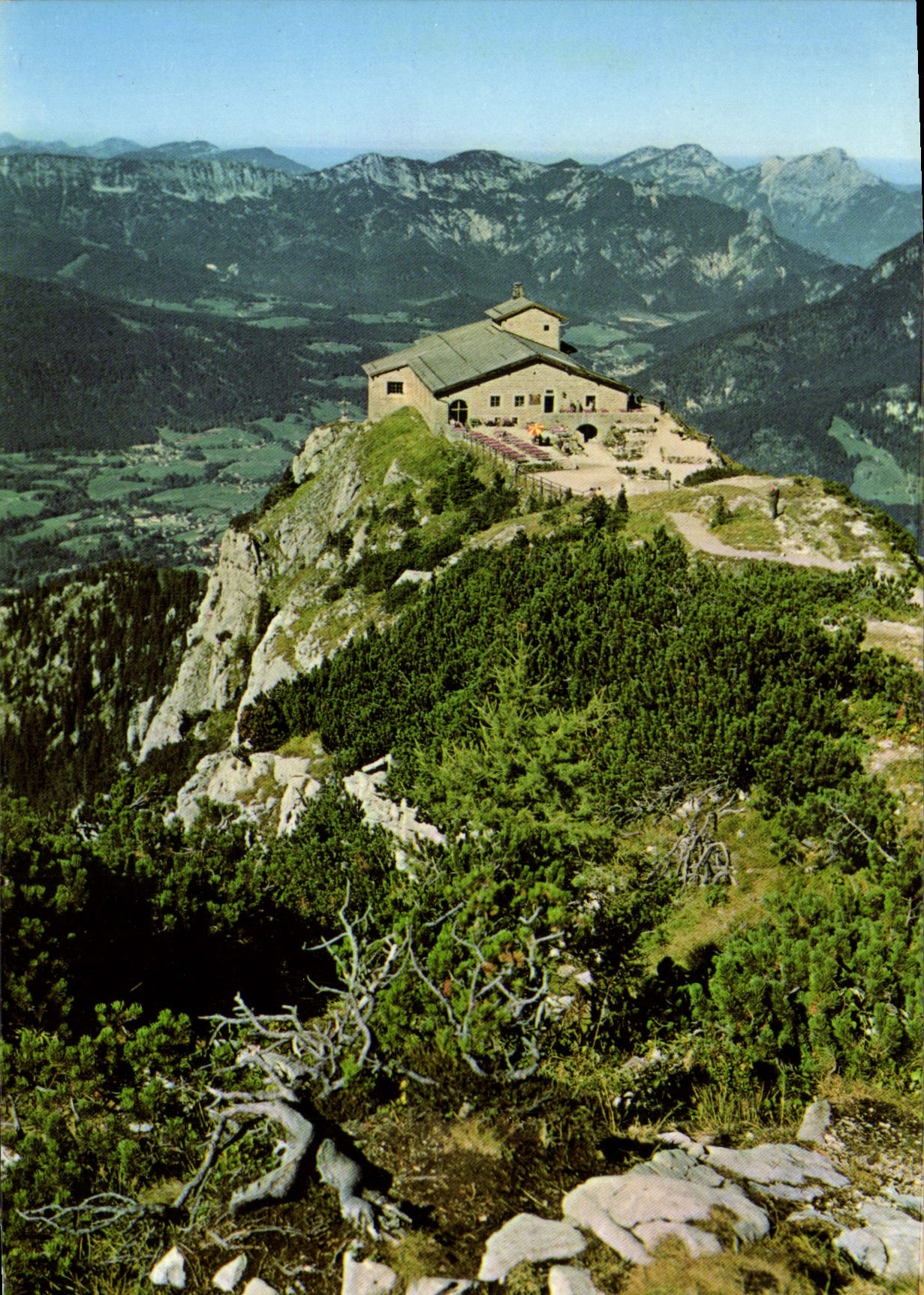 CPA Kehisteinhaus m mit Lattengebirge