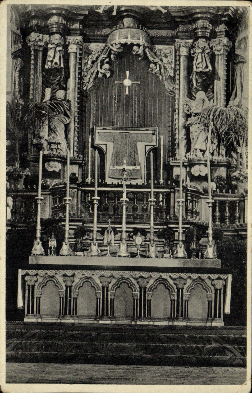 CPA Originalaufnahme des hl Rockes im dom zu Trier 
