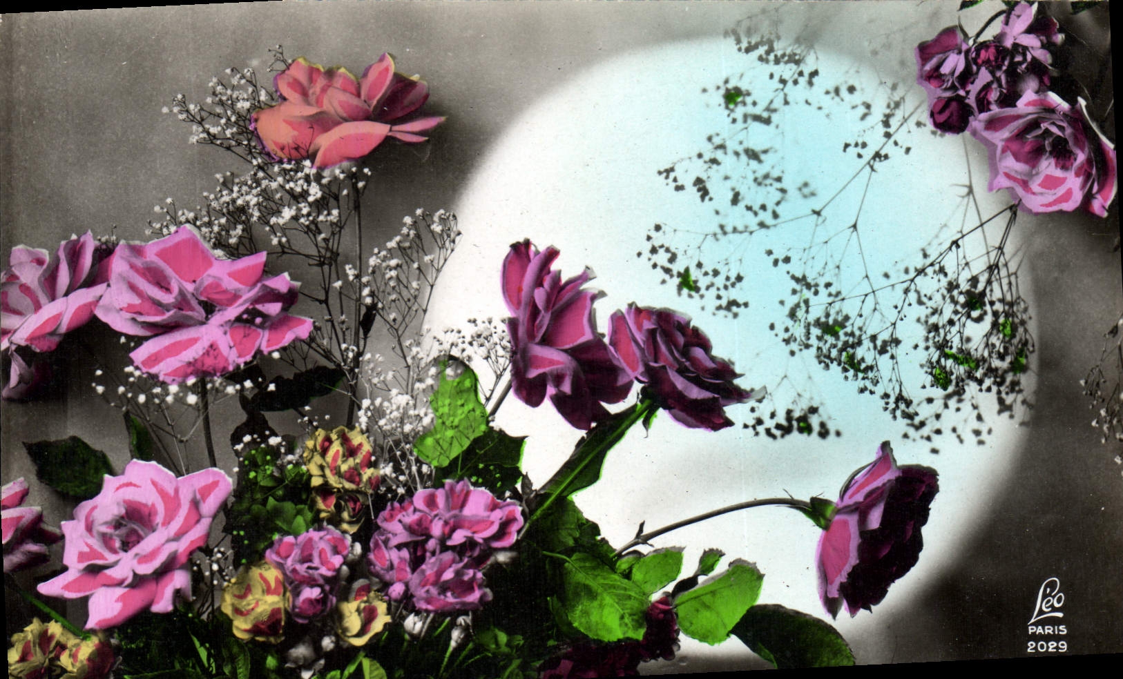 CPA Fantaisie Fleurs