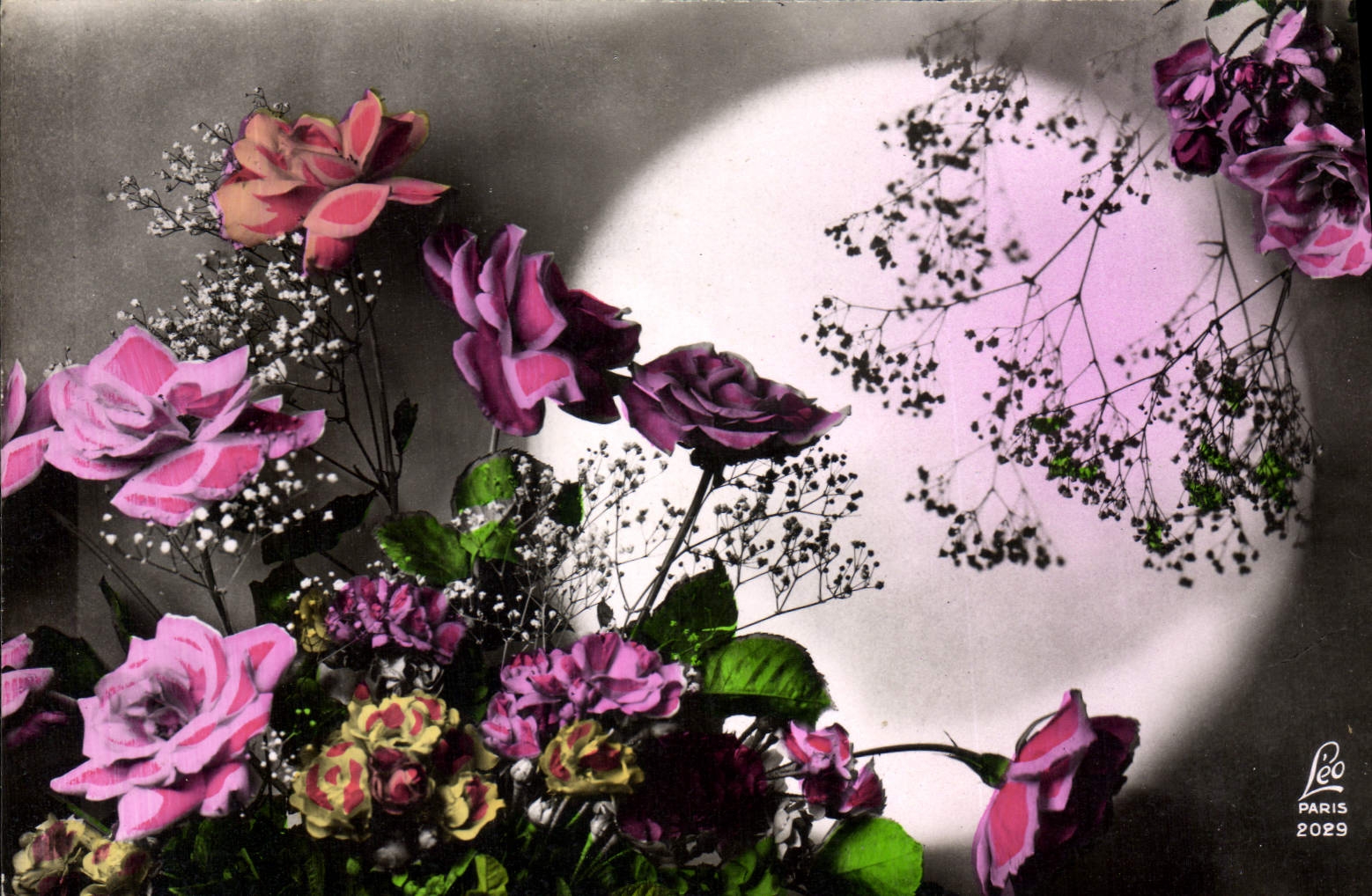 CPA Fantaisie Fleurs