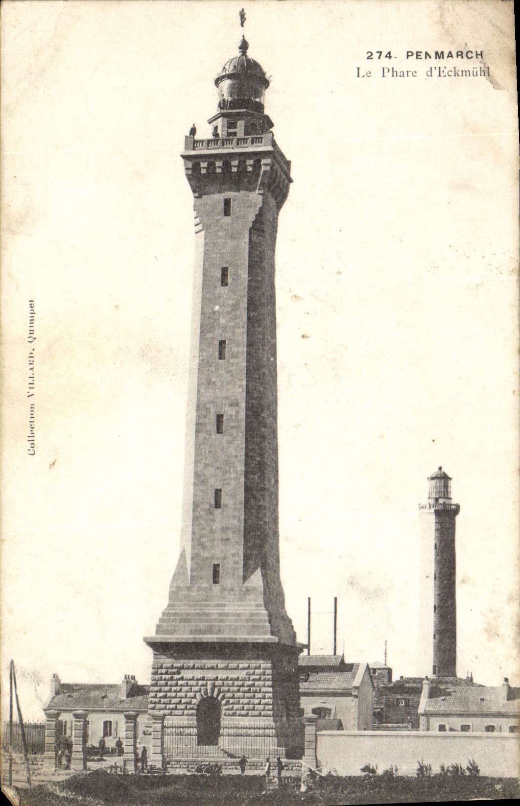 CPA Penmarch Le Phare d'Eckmuhl 