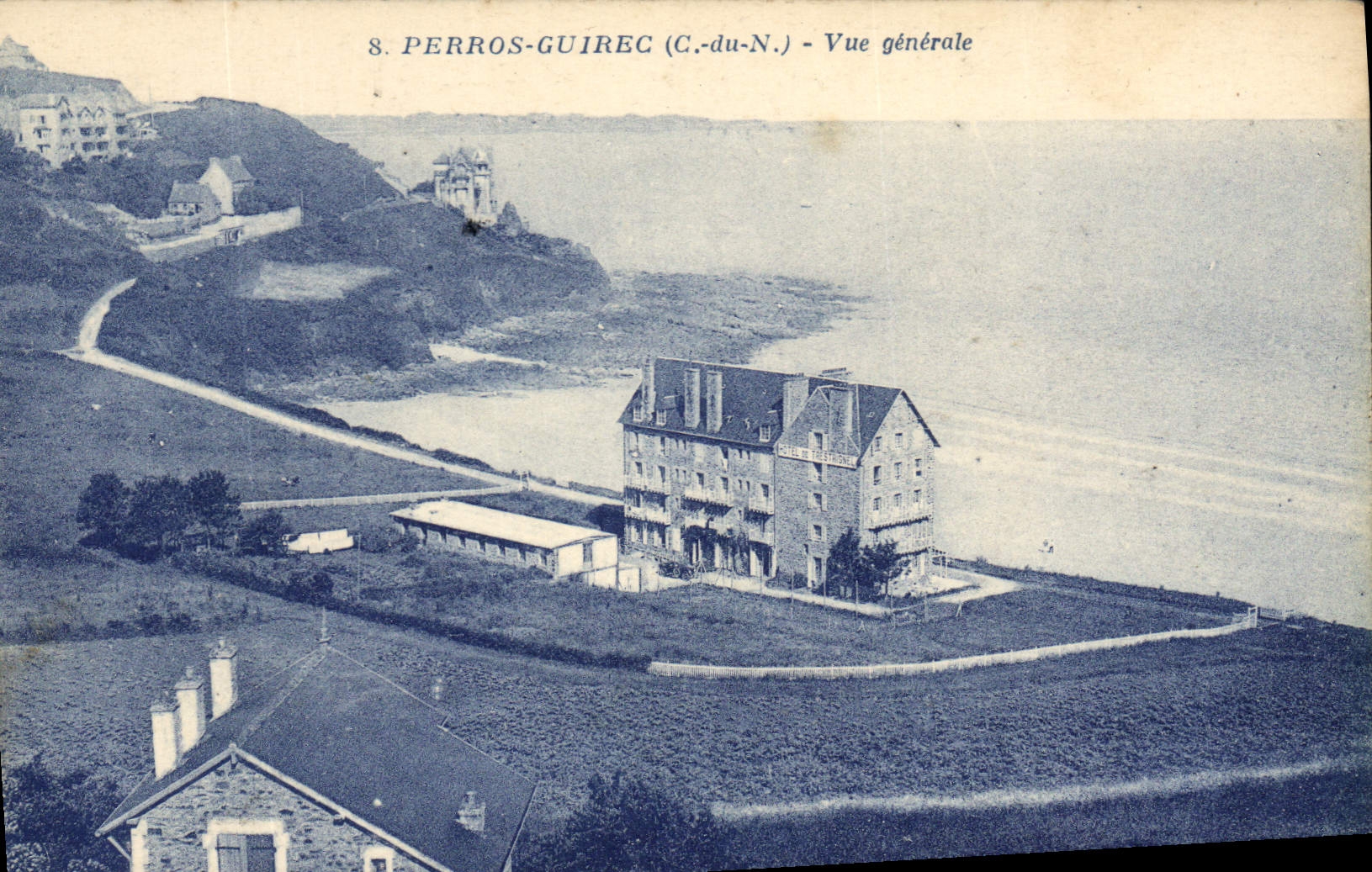 CPA Perros Guirec C du N Vue Generale