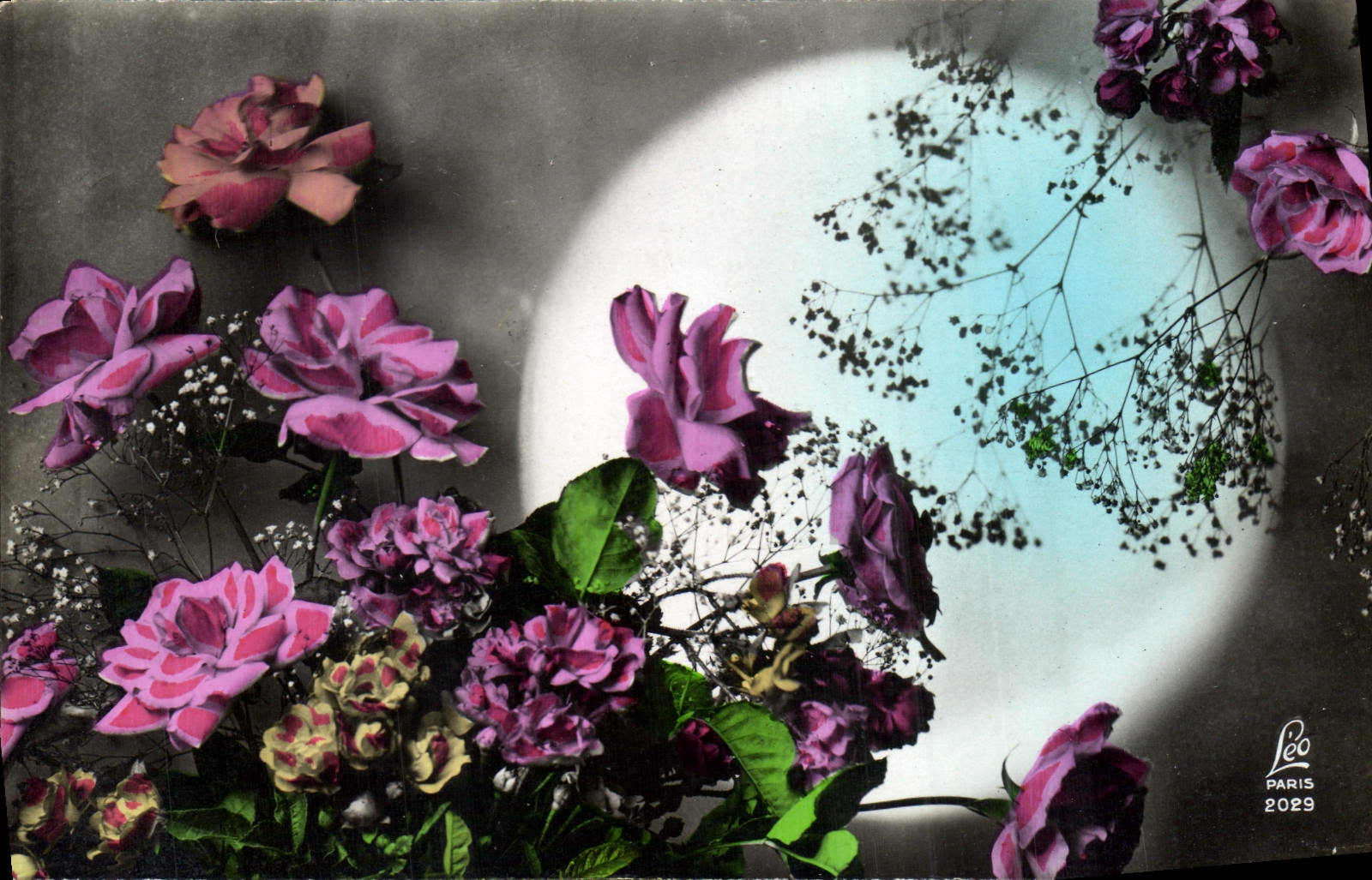 CPA Fantaisie Fleurs