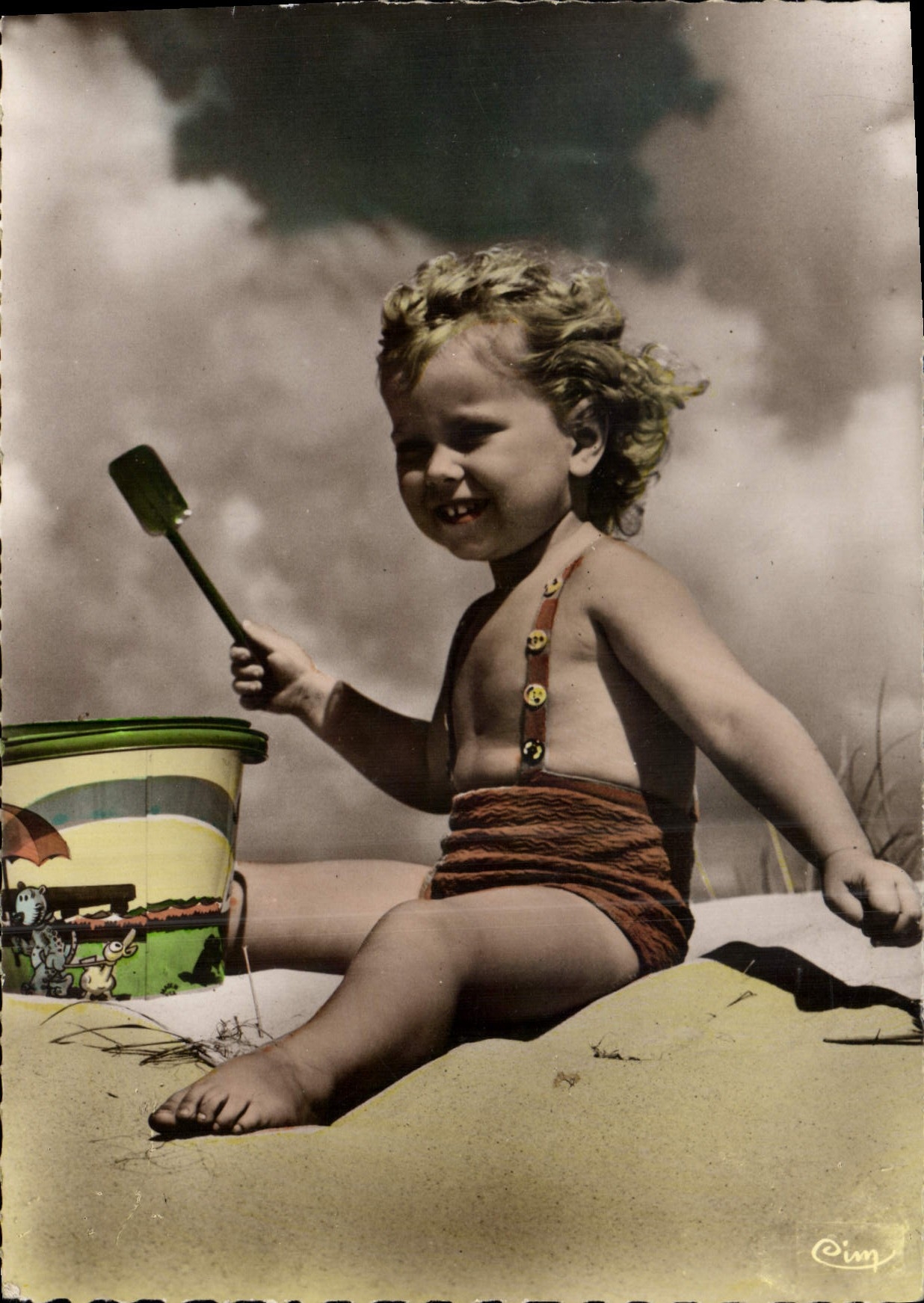 CPA Les Joies de l'Ete Enfant