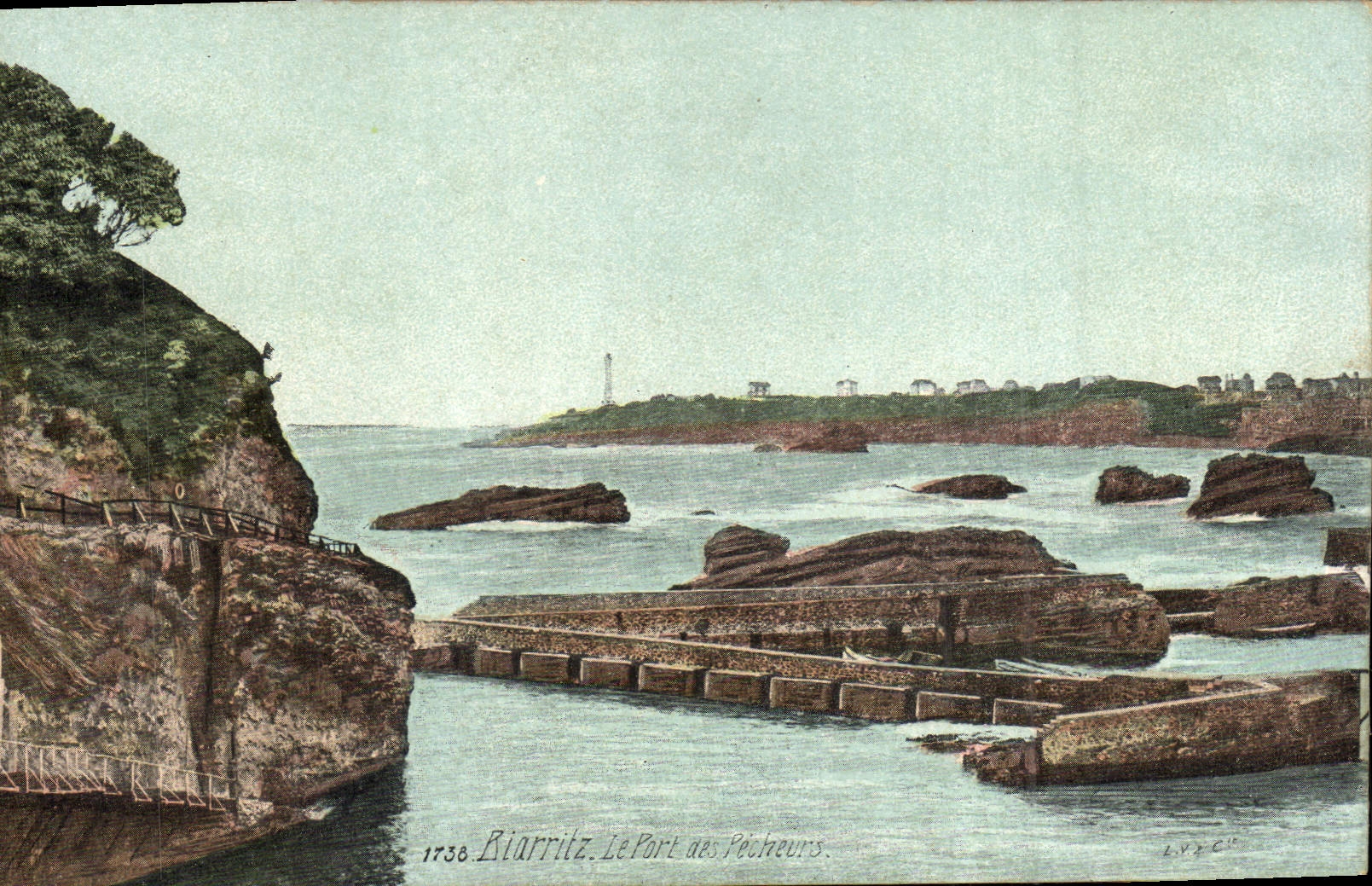CPA Biarritz le Port des Pecheurs 