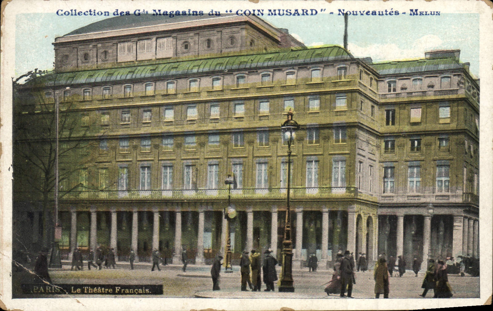 CPA Paris Le Theatre Francais 