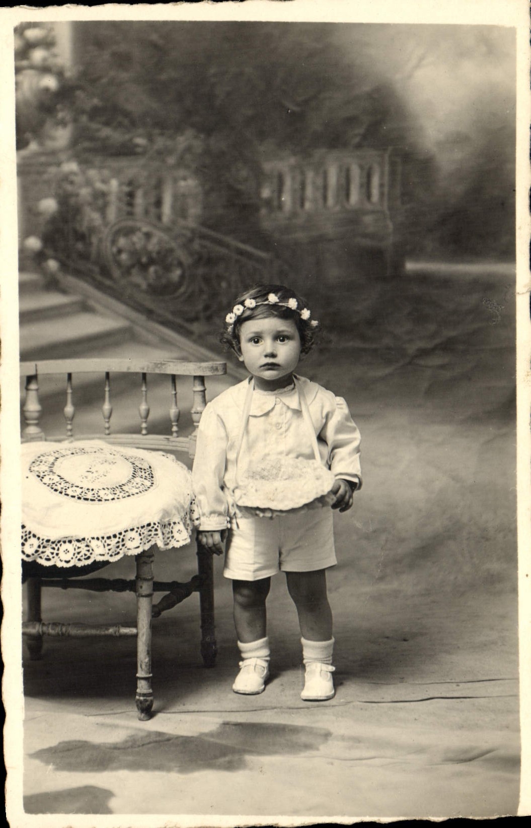 CARTE PHOTO Enfant