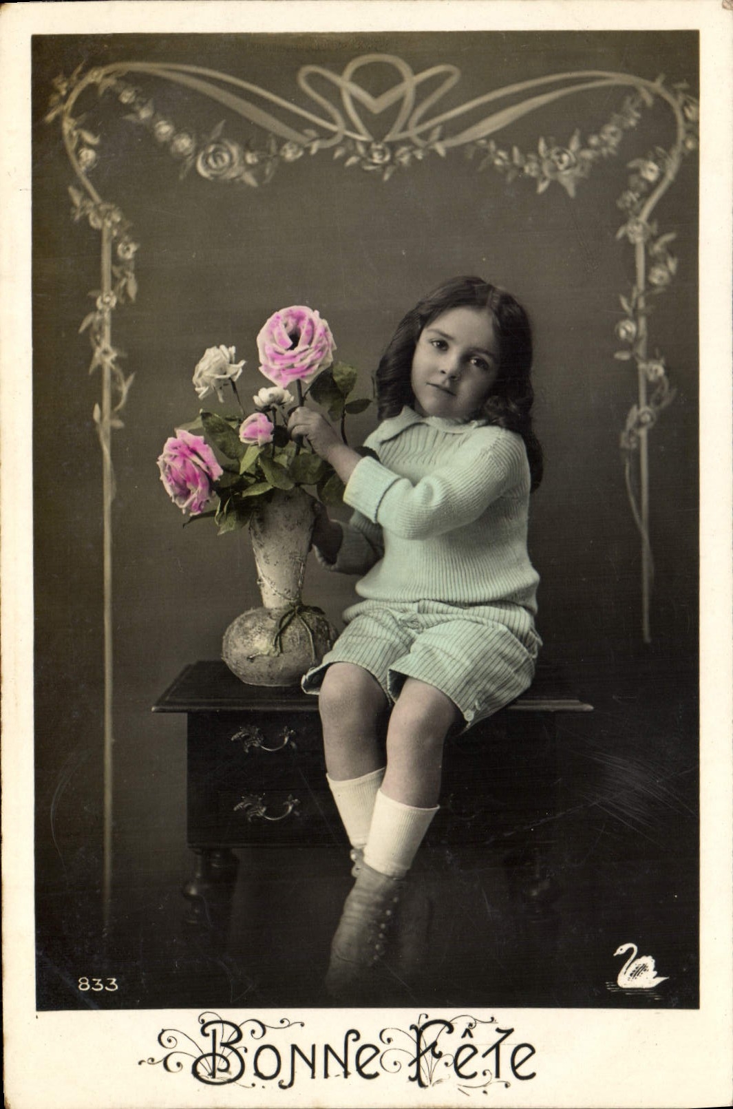 CPA Bonne Fete Enfant