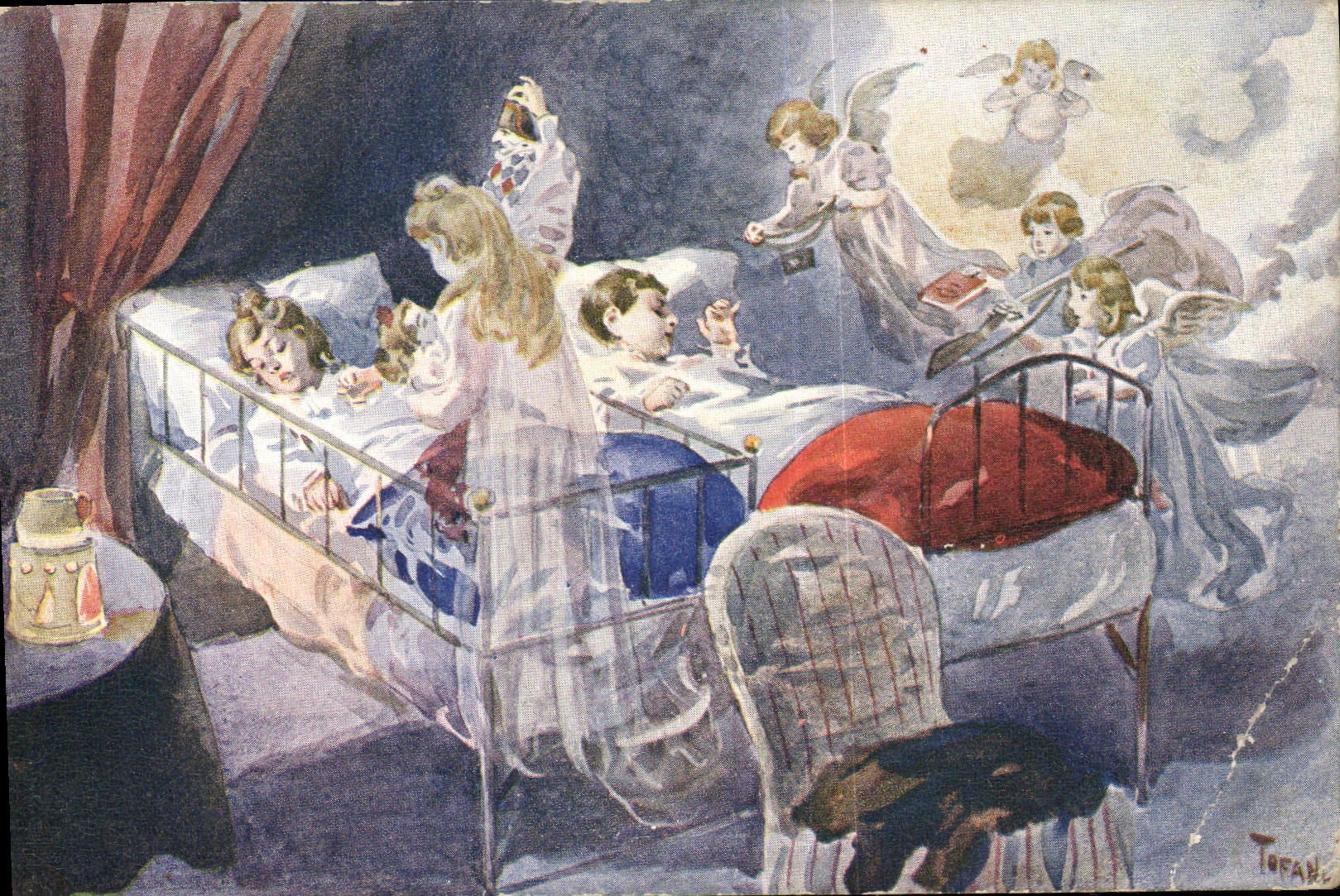 CPA Fantaisie Enfants