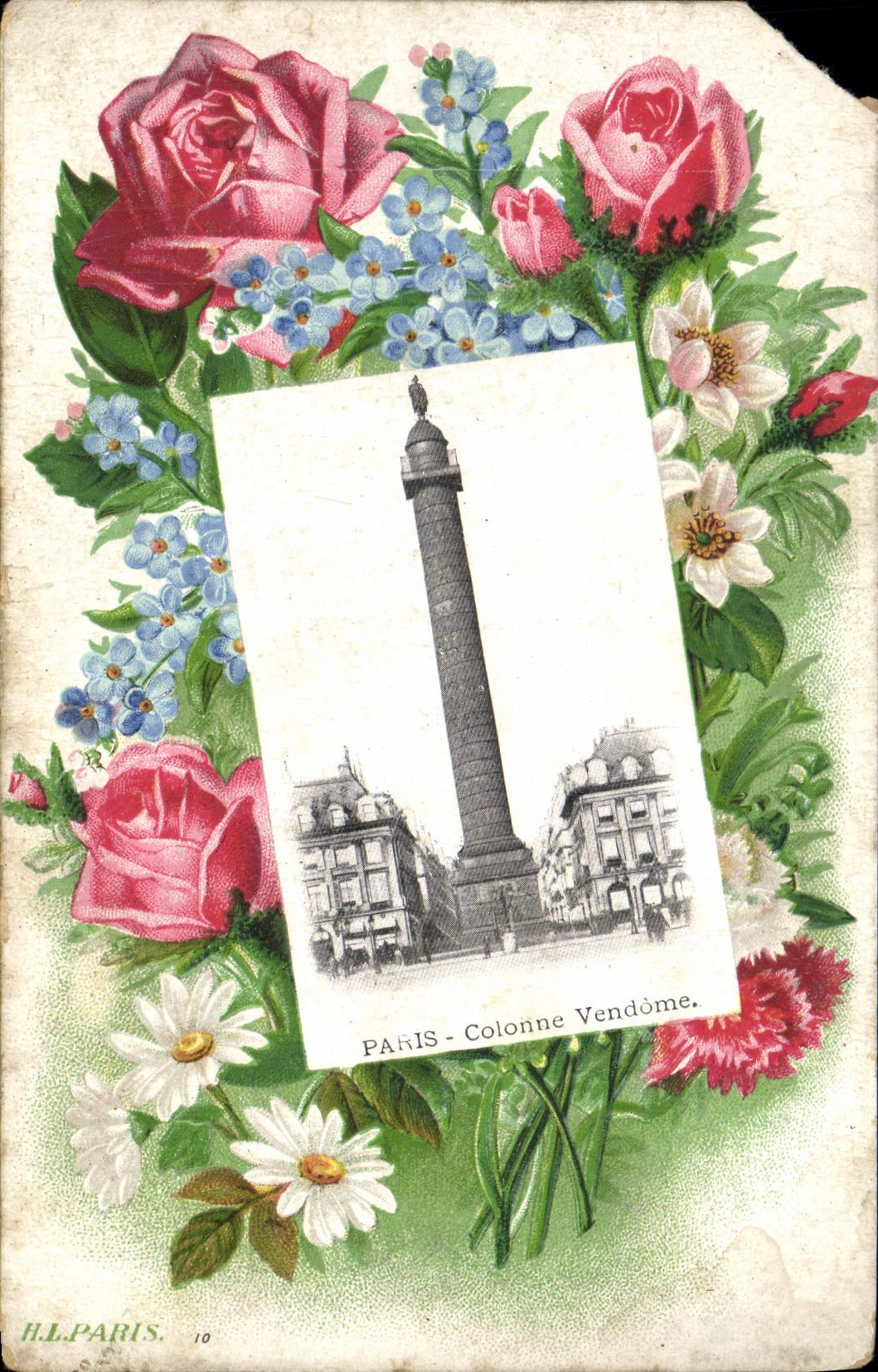 CPA Paris Colonne Vendome 
