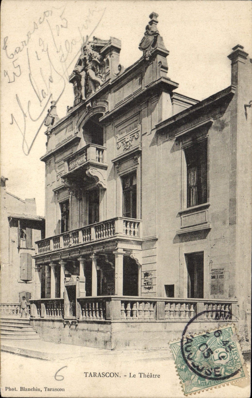 CPA Tarascon Le Theatre 