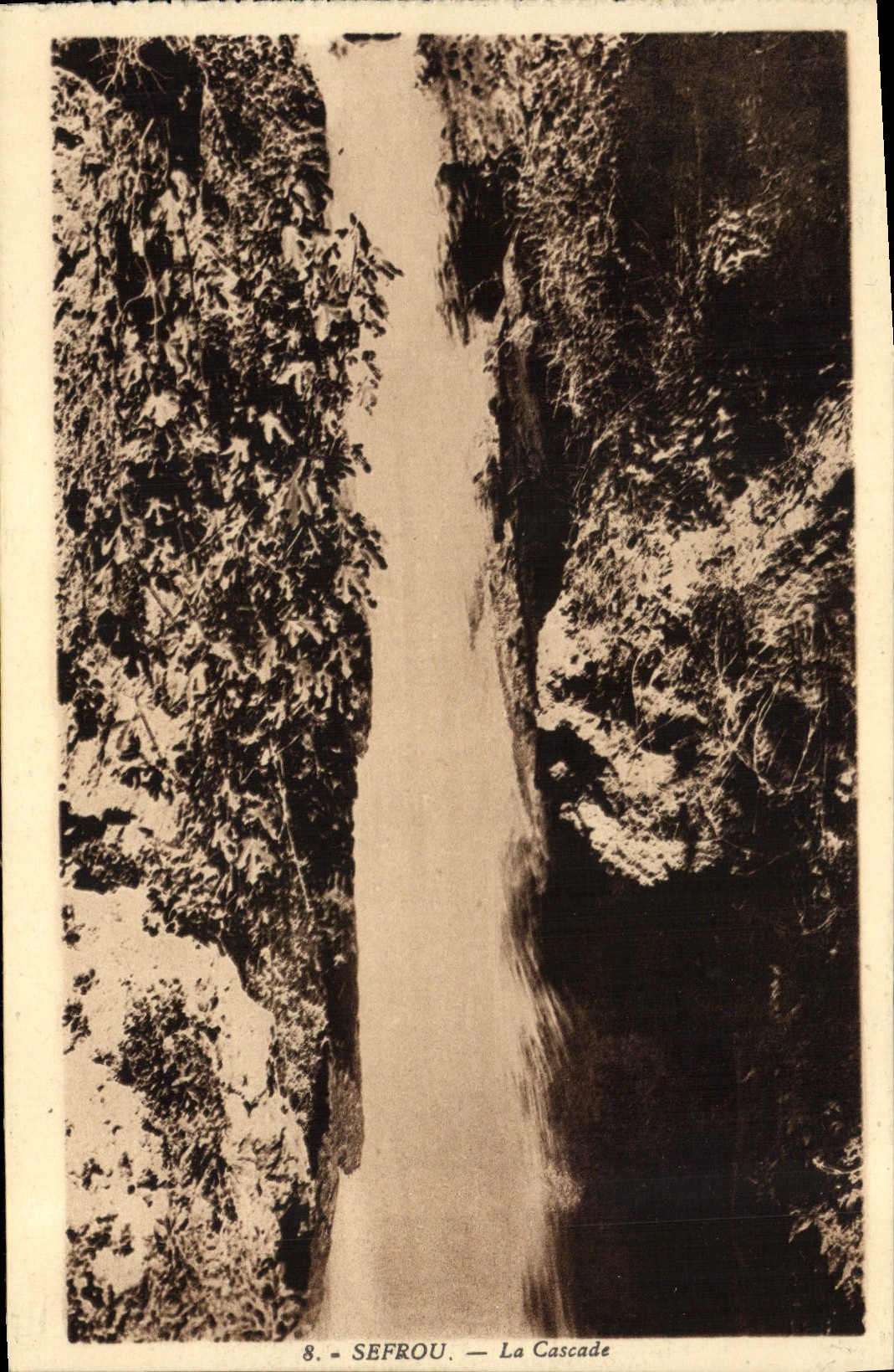 CPA Sefrou La Cascade 