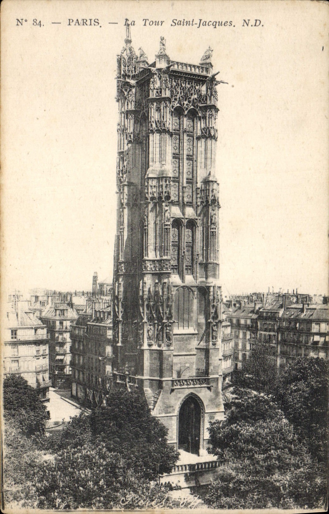 CPA Paris La Tour Saint Jacques