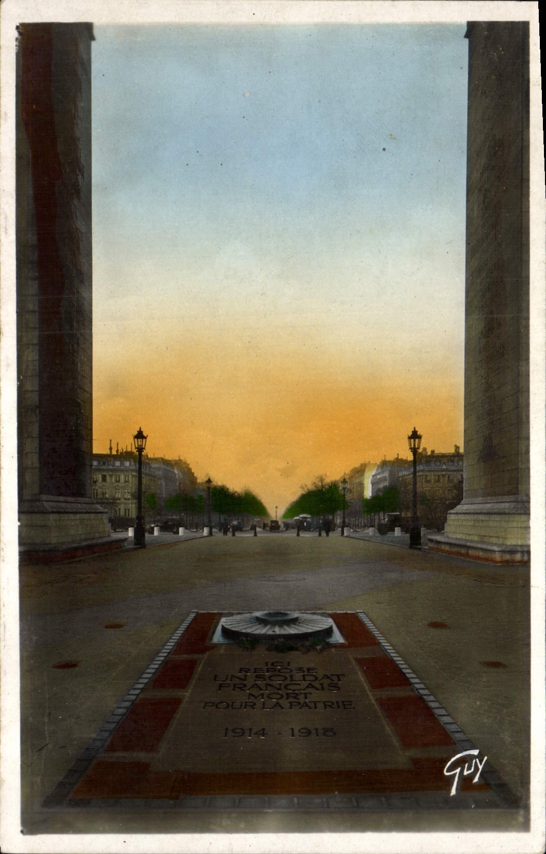 CPA Paris et ses Merveilles Tombeau du Soldat Inconnu