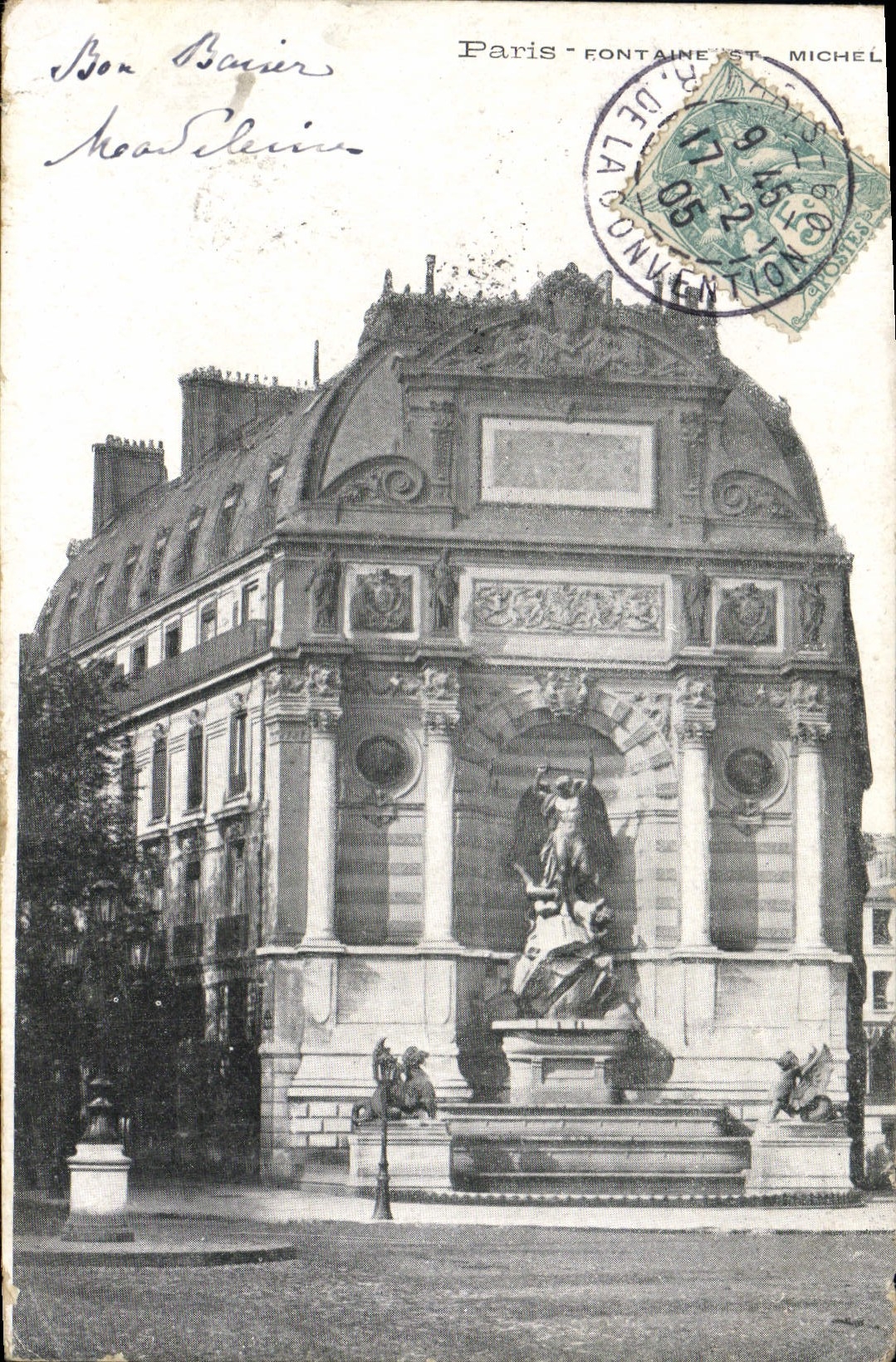 CPA Paris Fontaine St Michel
