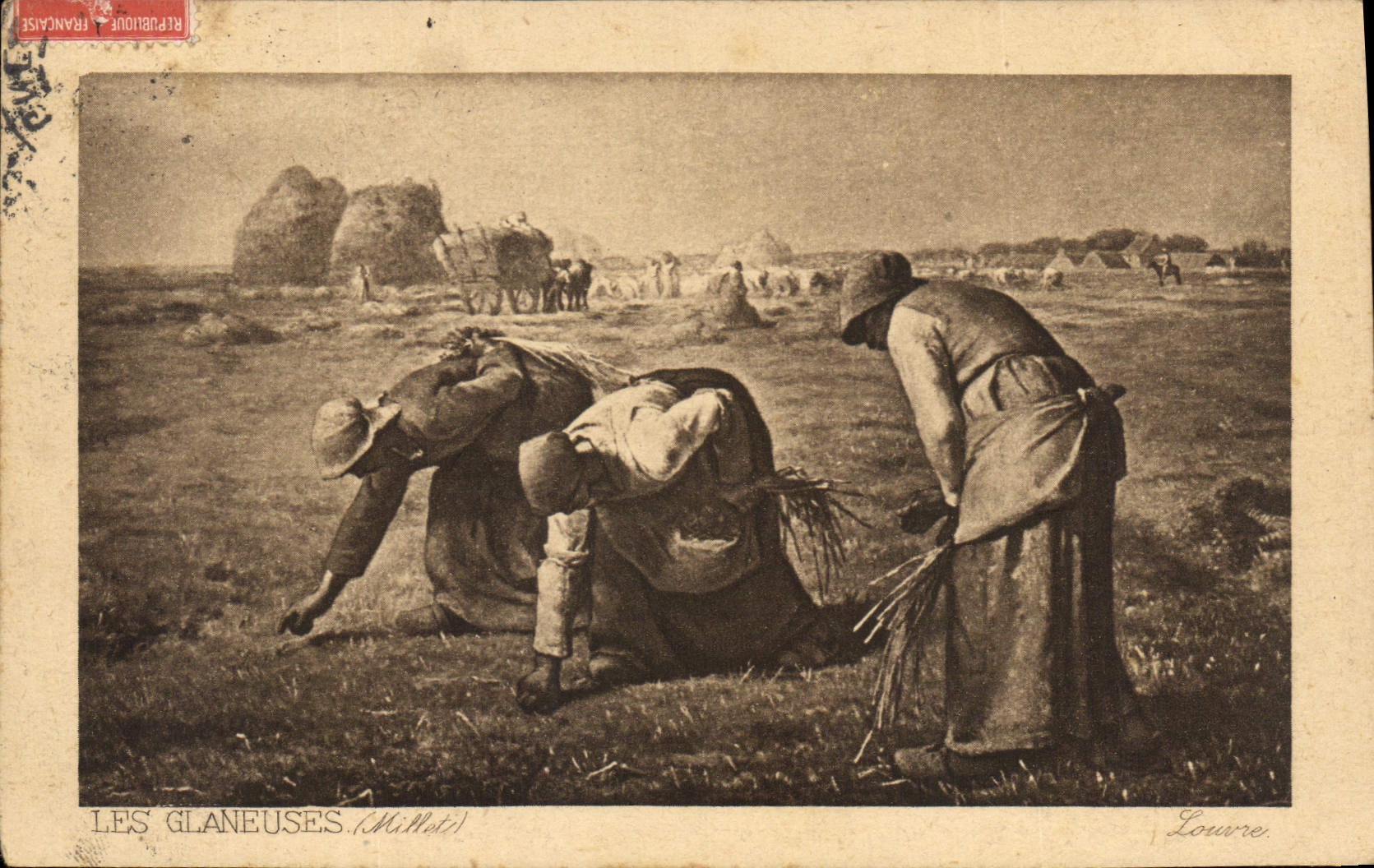 CPA Les Glaneuses 
