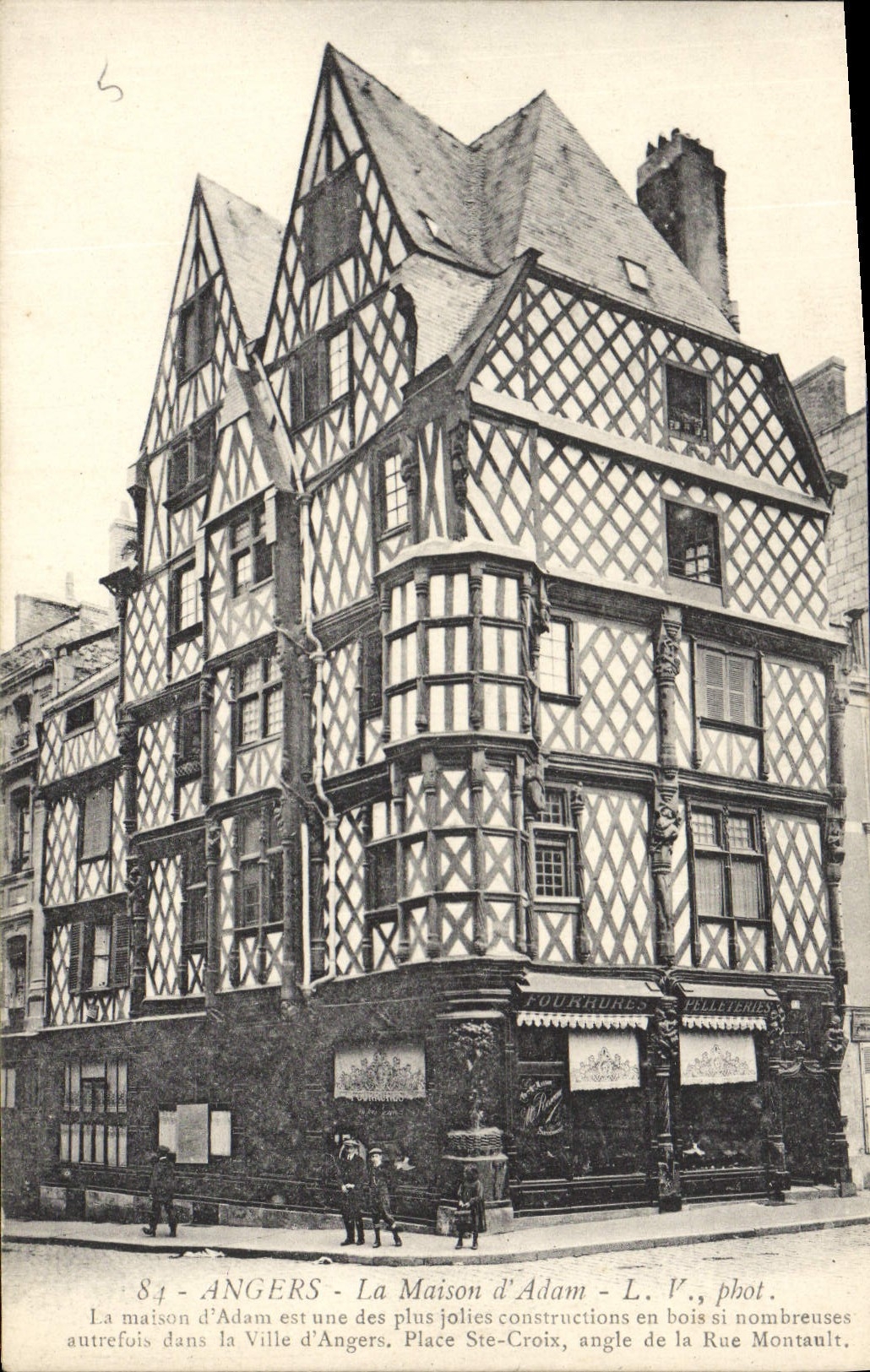 CPA Angers La Maison d'Adam 