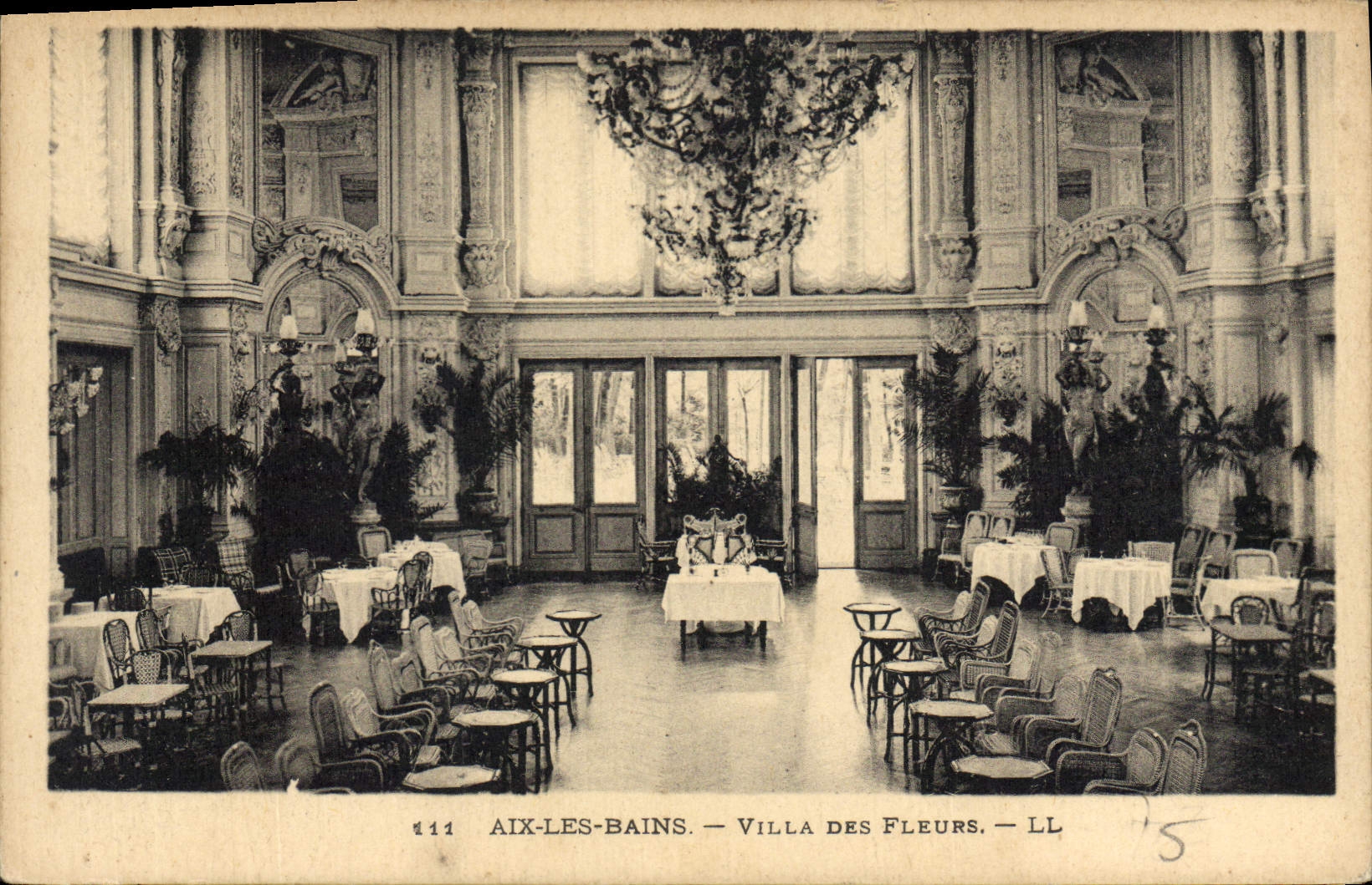 CPA Aix les Bains Villa des Fleurs 