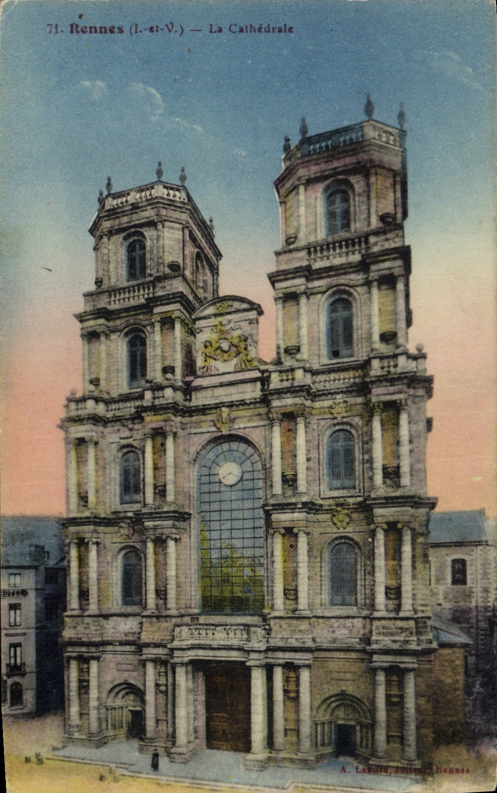 CPA Rennes La Cathedrale 