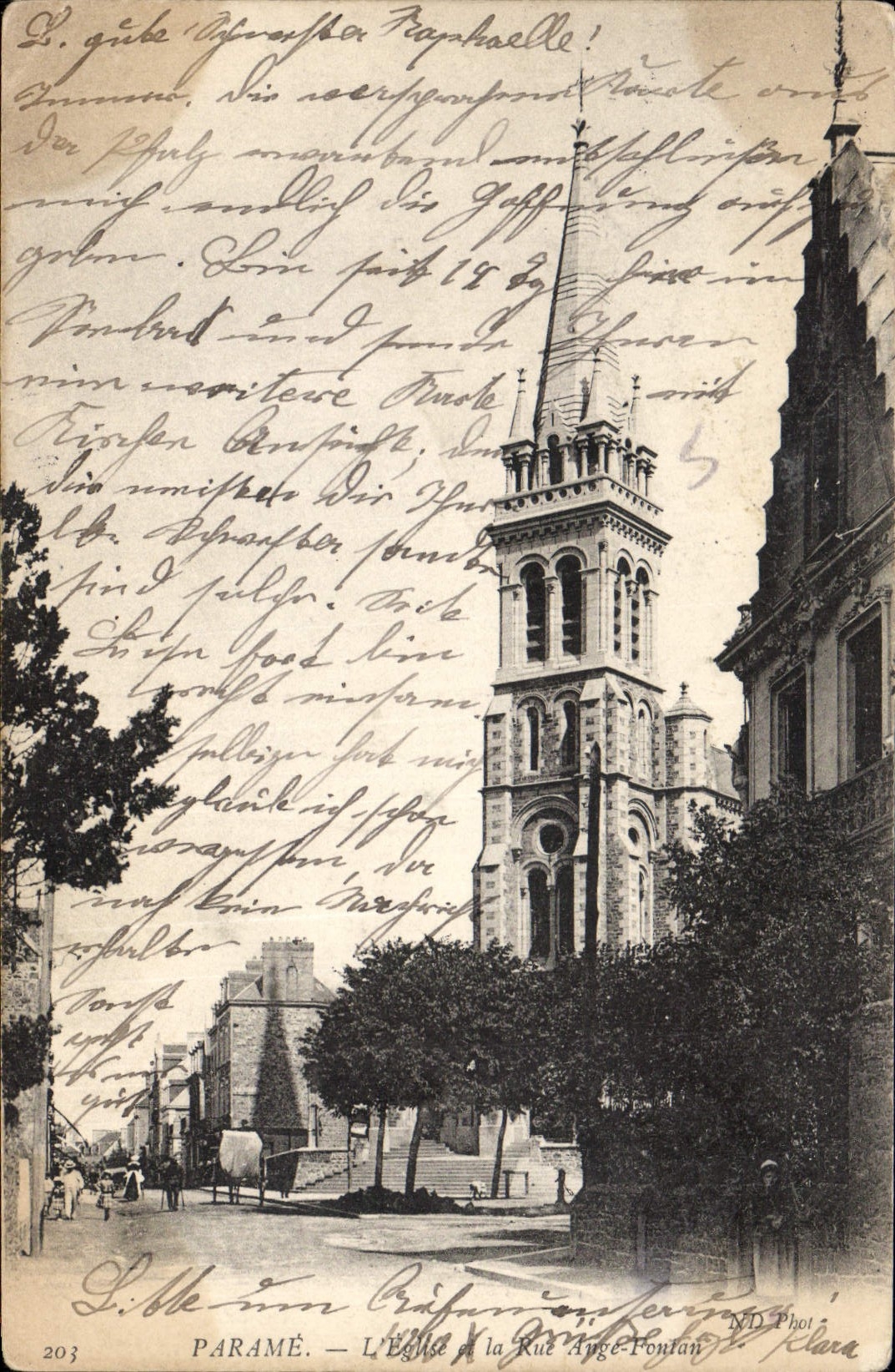 CPA Parame L'Eglise 