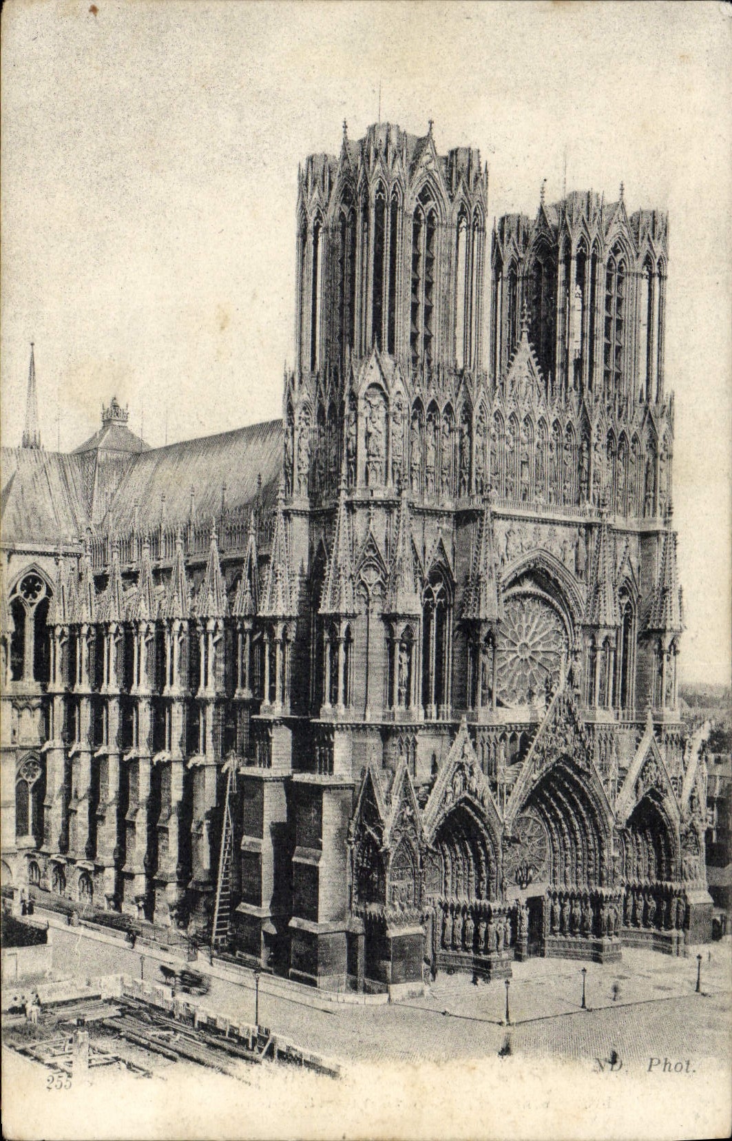 CPA Cathedrale Reims