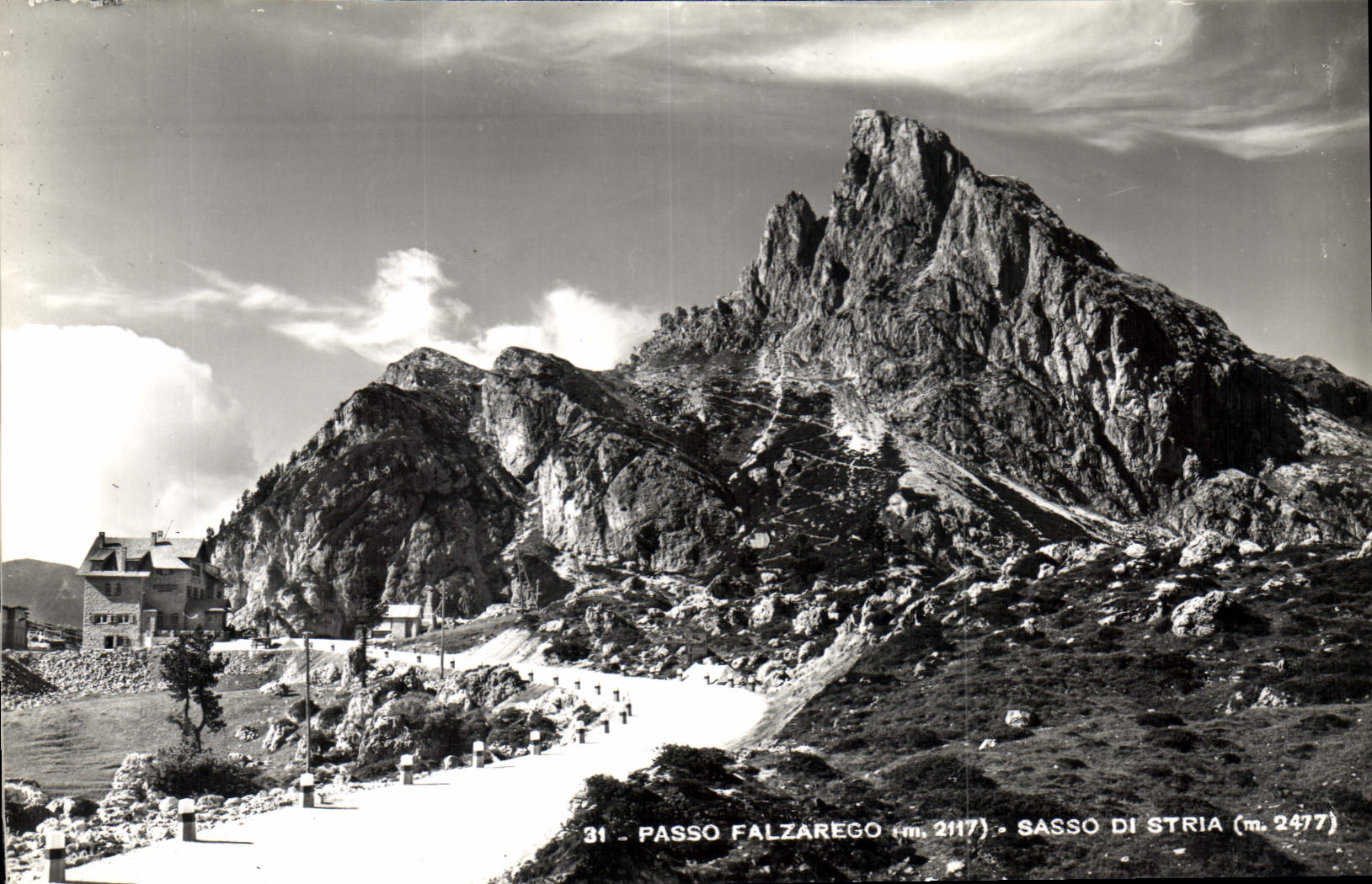 CPA Passo Falzarego Sasso di Astria 