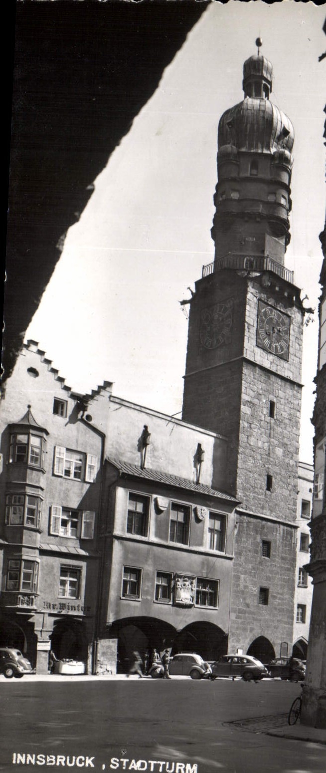 CPA Innsbruck Stadtturm 