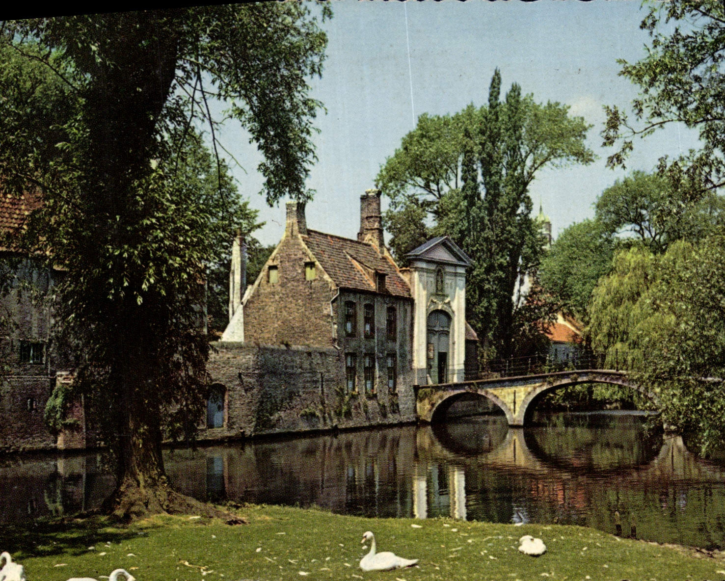 CPA Bruges Entree du Beguignage 