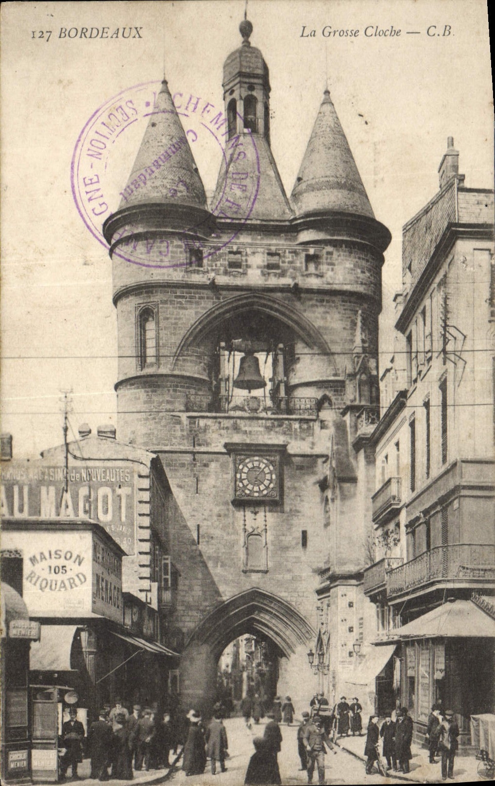 CPA Bordeaux La Grosse Cloche 