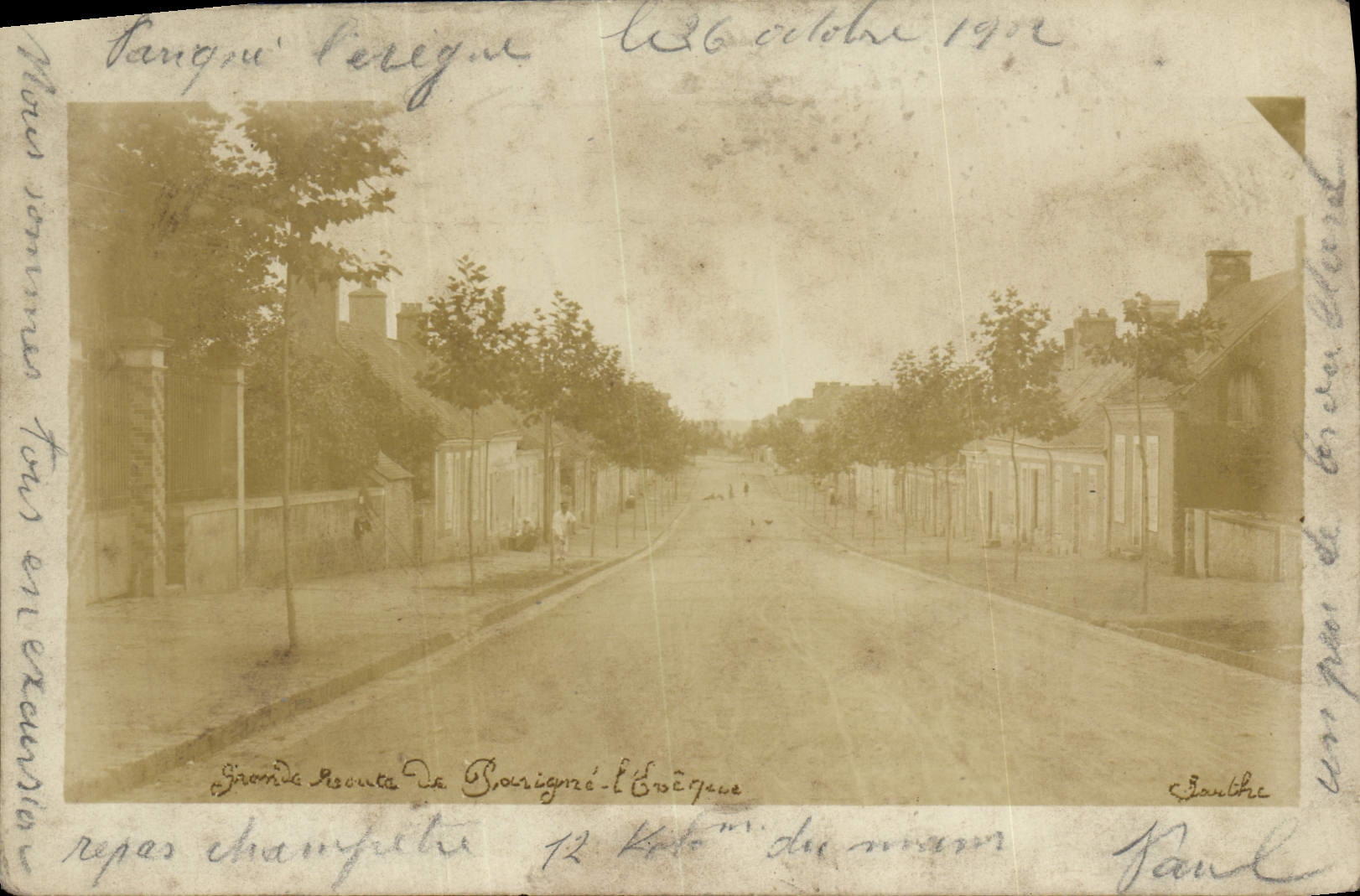 CPA Parigne L'Eveque
