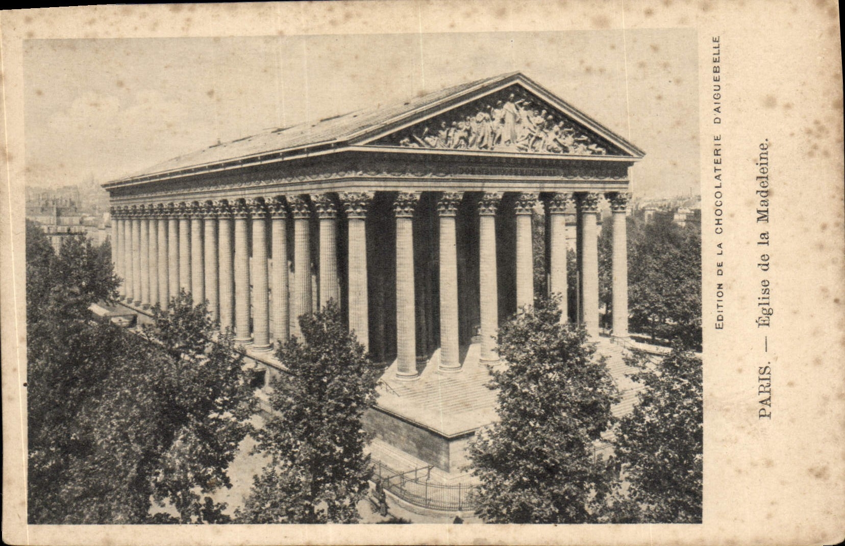 CPA Paris Eglise de la Madeleine 
