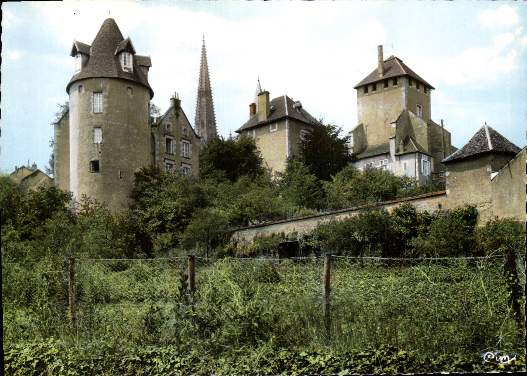 CPA Autun S et L L'Eveche 
