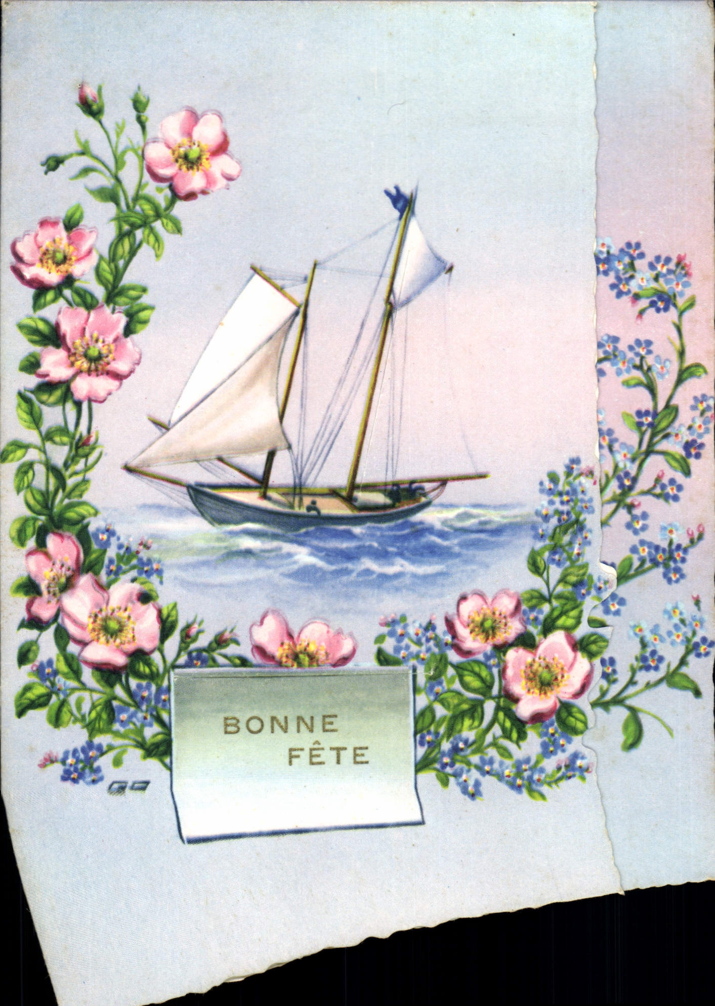 CPA Bonne Fete 
