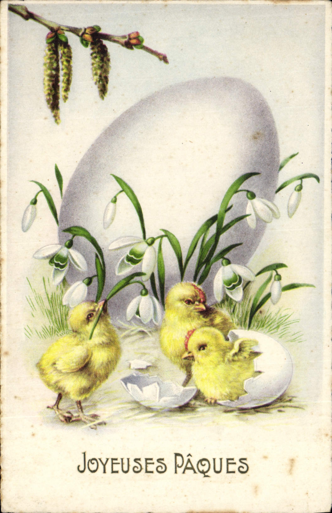 CPA Joyeuses Paques 