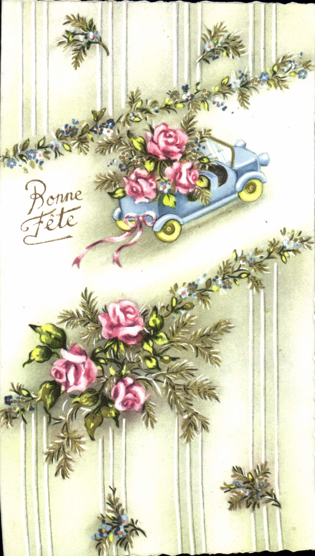 CPA Bonne Fete 