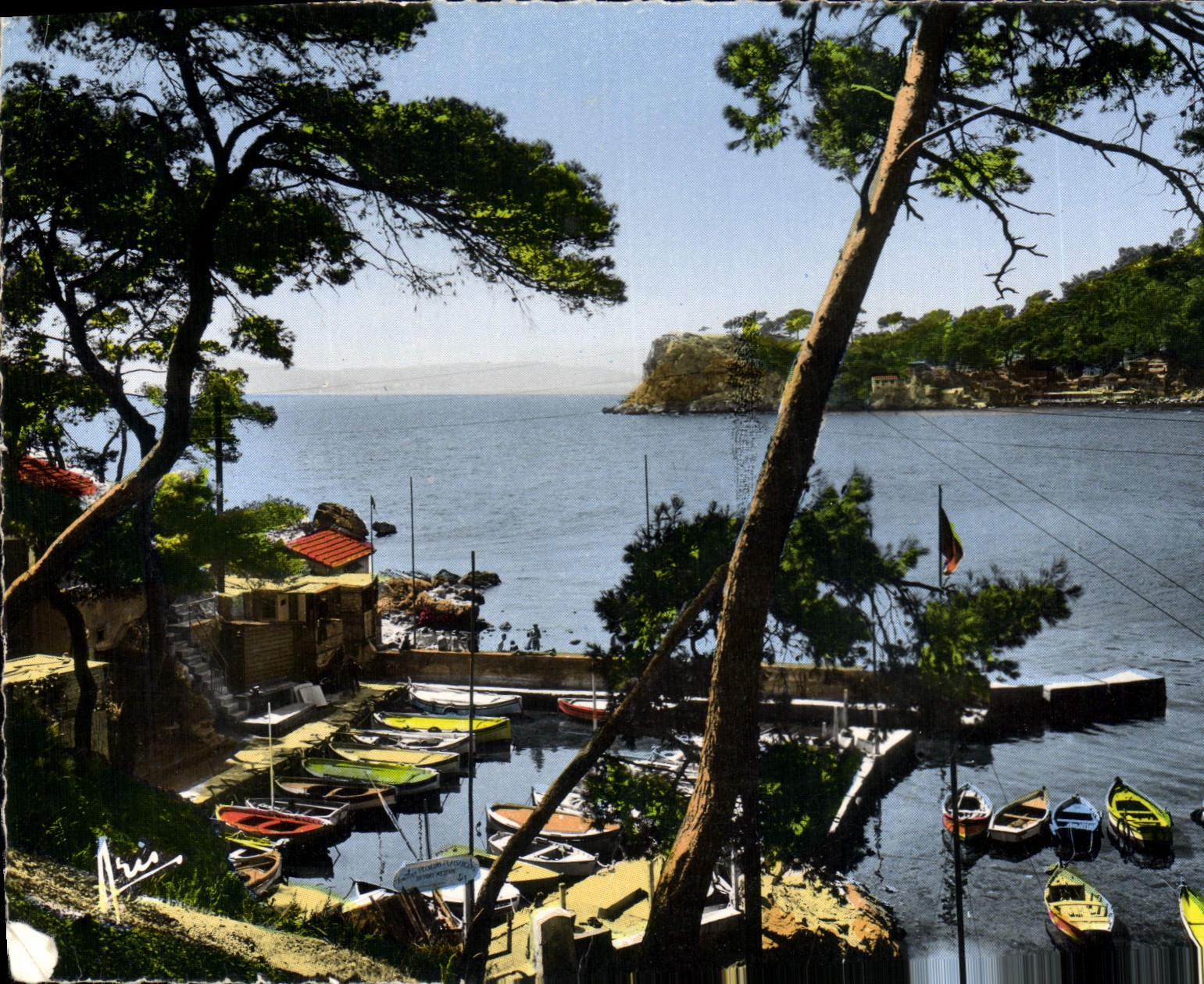 CPA Cote d'Azur Toulon Port de Mejean