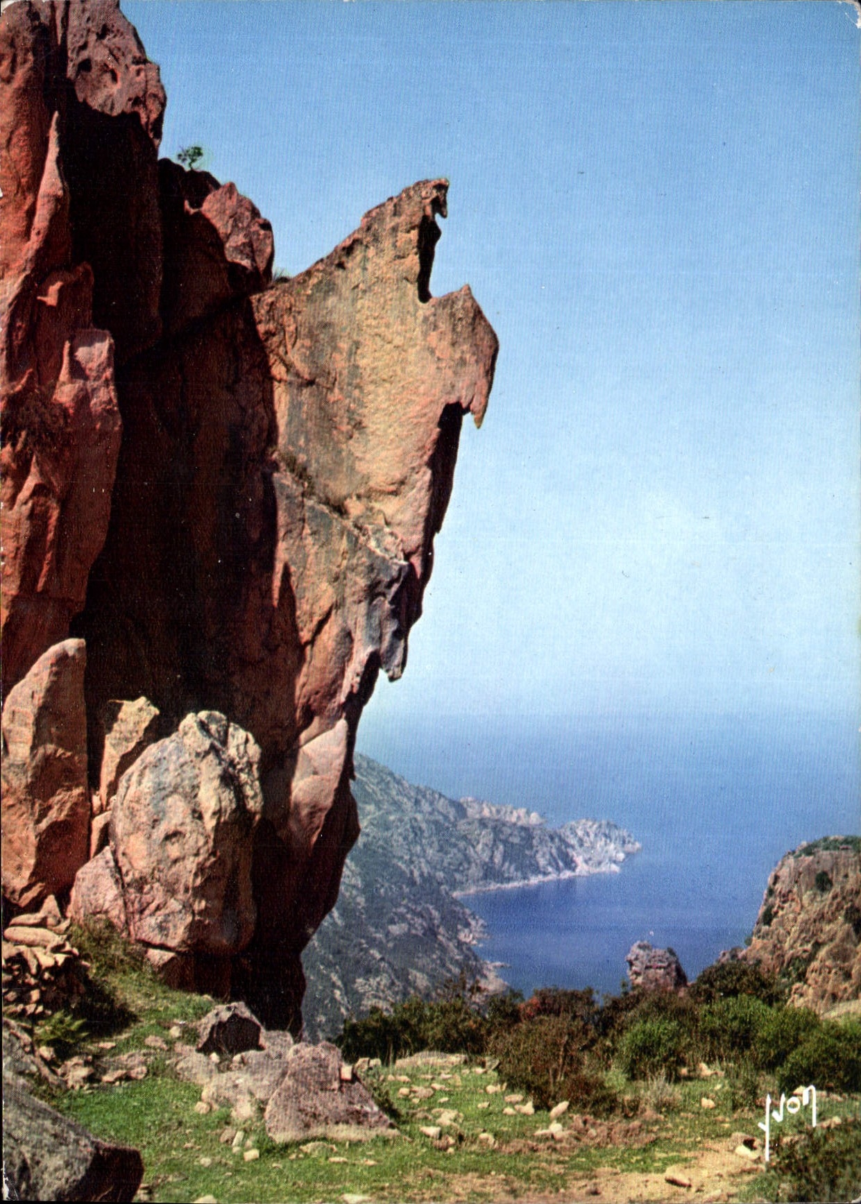 CPA Couleurs et Lumiere de France Les Calanques 