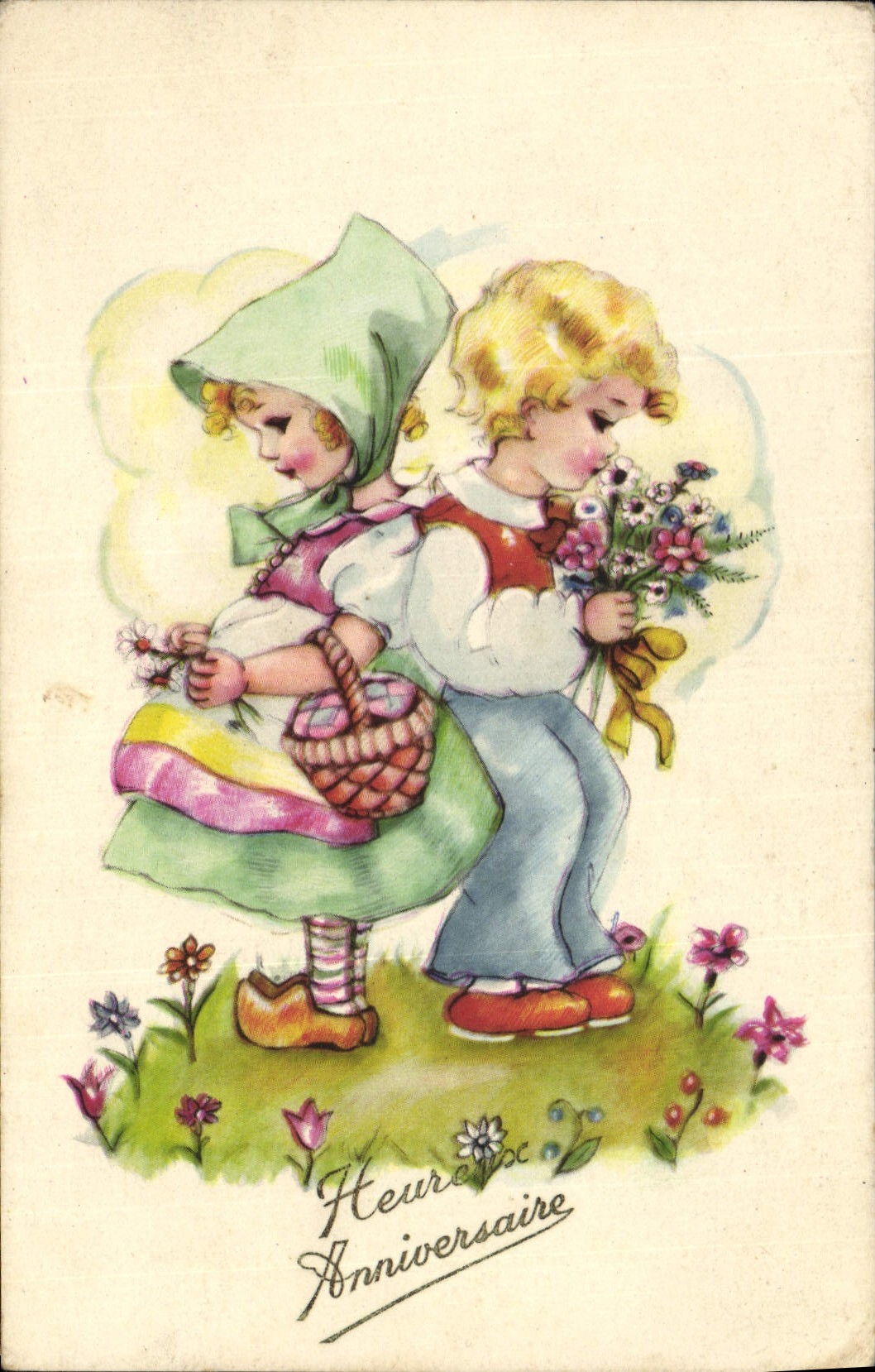 CPA Fantaisie Enfants