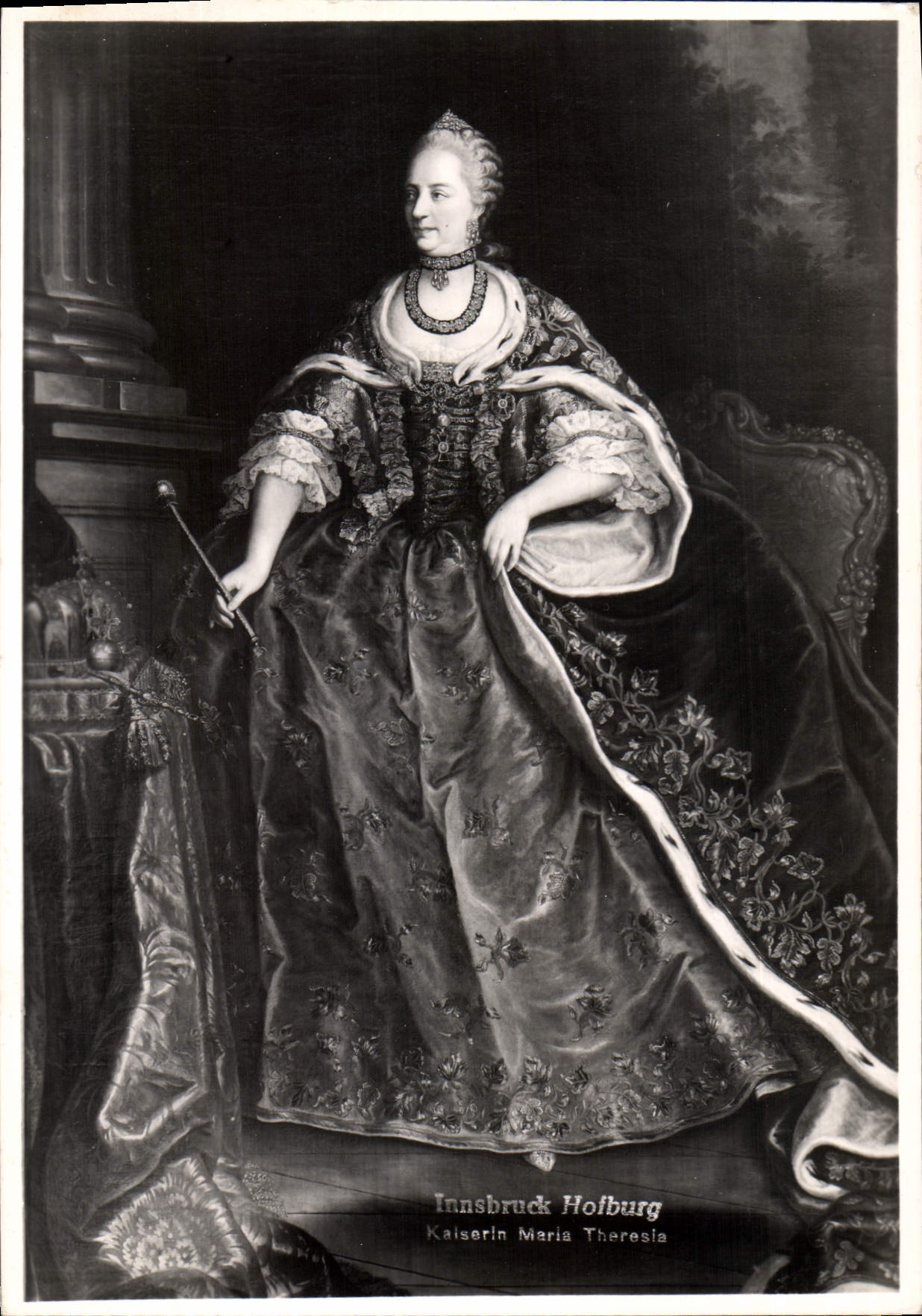 CPM Innsbruck Holburg Kaiserin Maria Theresia 
