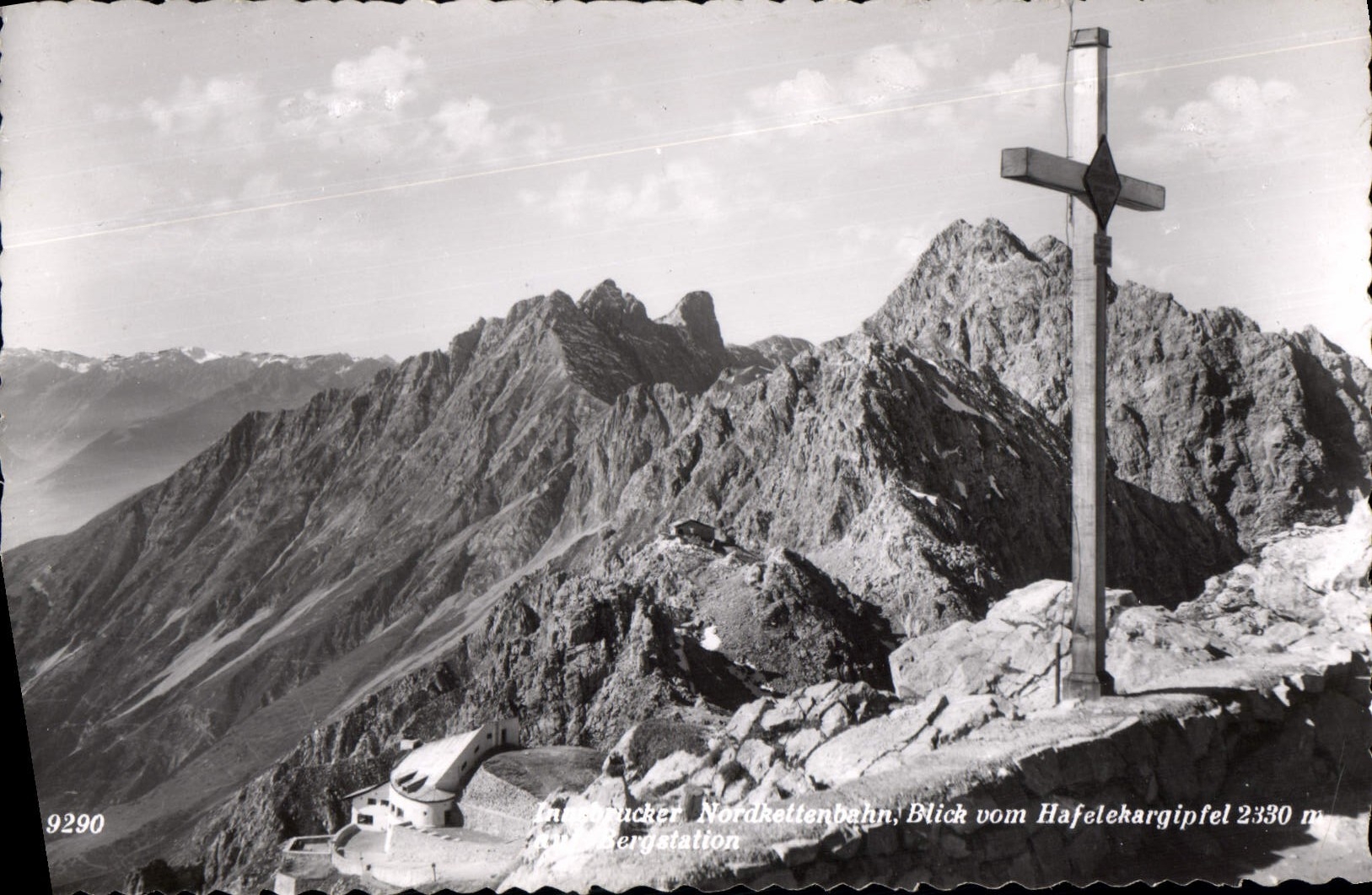 CPM Nordkettenbahn Blick vom Hafelekargipfel 