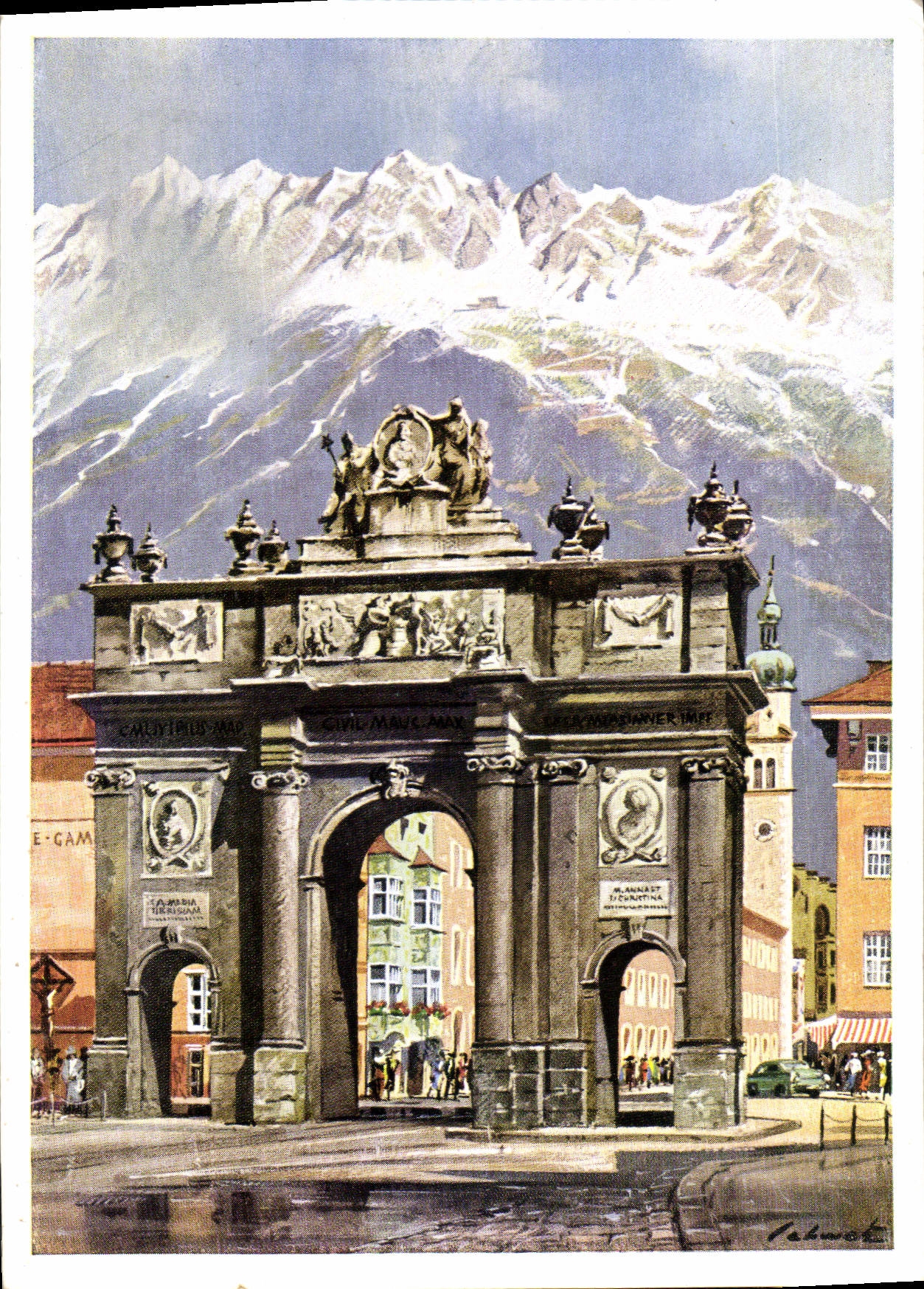 CPM Innsbruck Triumphpforte 