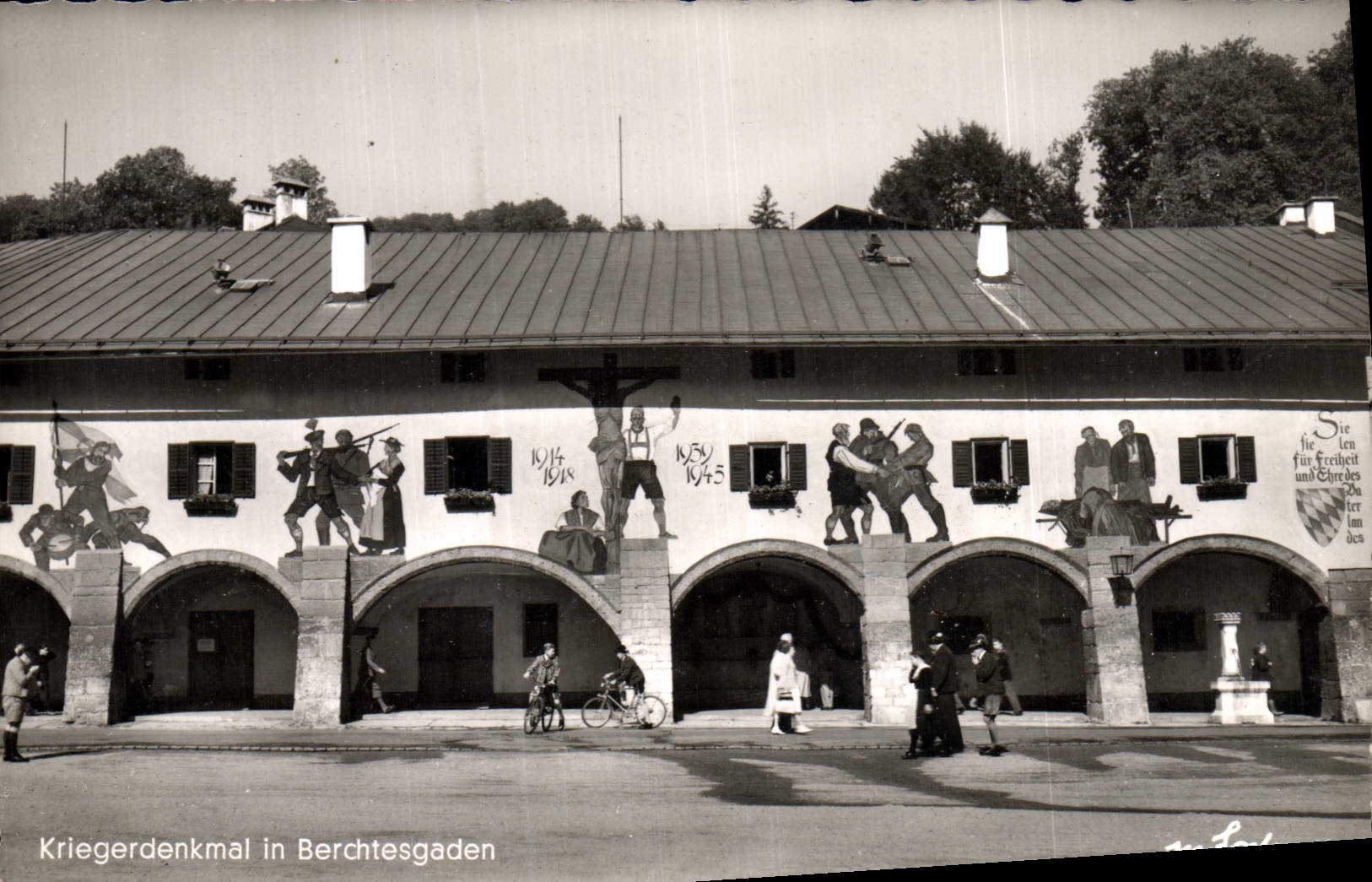 CPM  Kriegerdenkmal in Berchtesgarden