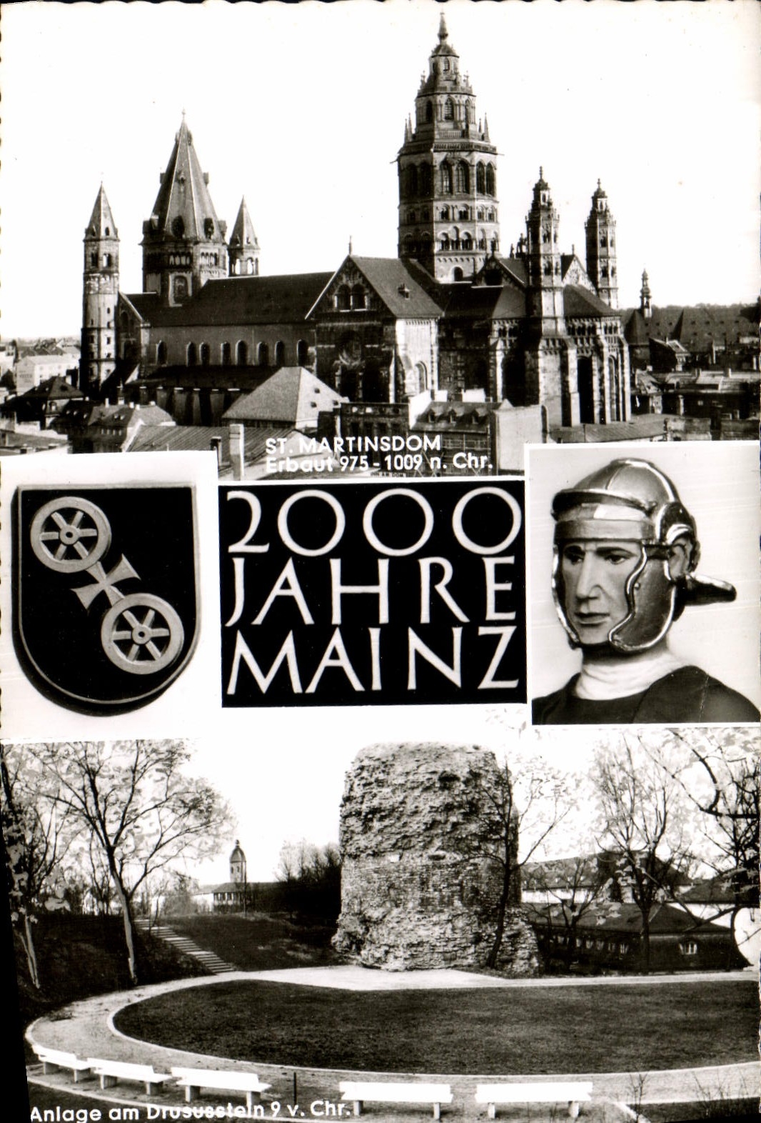 CPM  St Martinsdom Erbaut 975 1009 n Chr Mainz