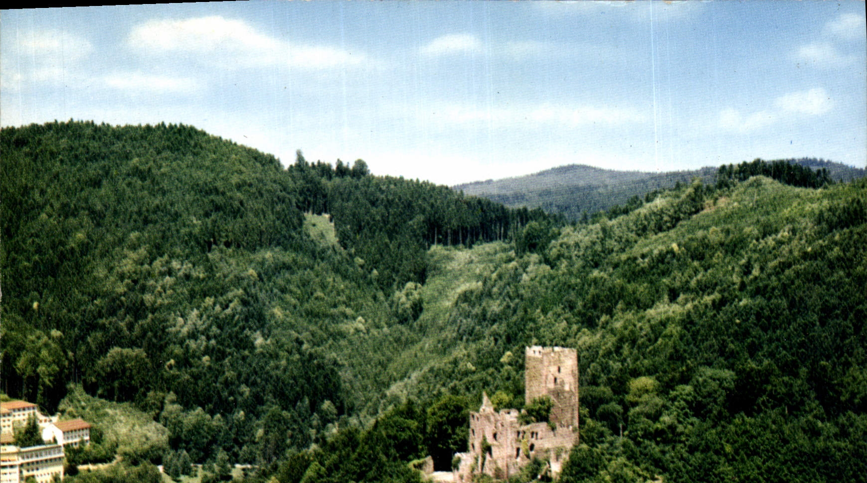 CPM  Waldkirch im Schwarzwald Kastelburg