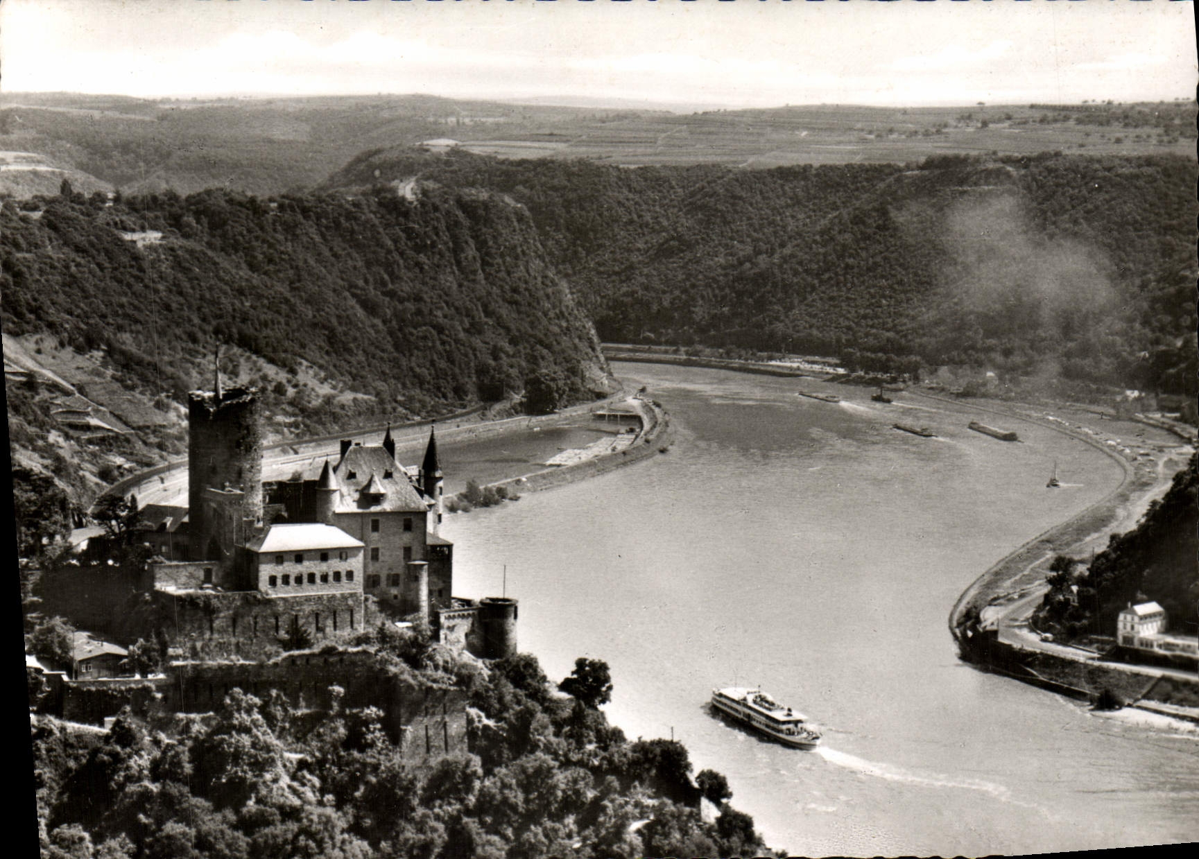 CPM Der Rhein Burg Katz und die Loreley