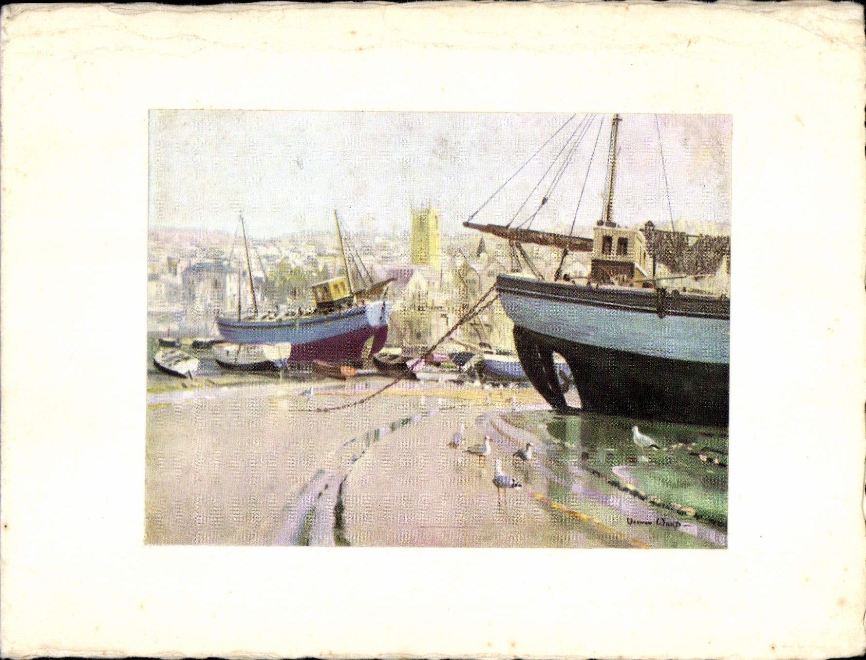 CPA Bateau de peche